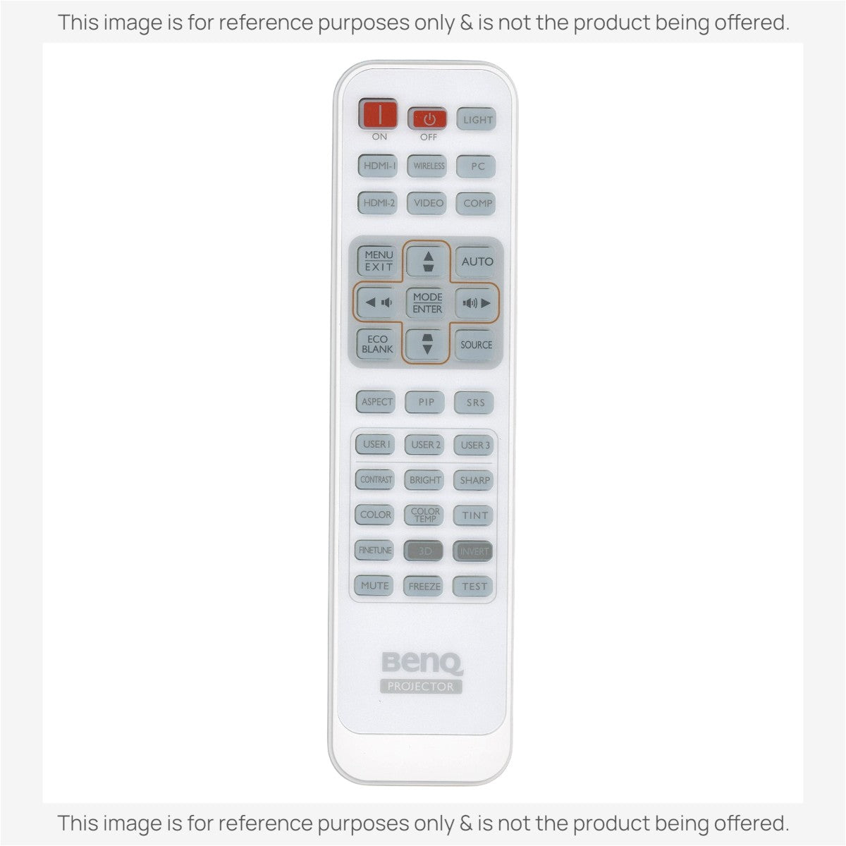 Anderic Substitute for BenQ 1051A-5987 Projector Remote Control [RR3720]