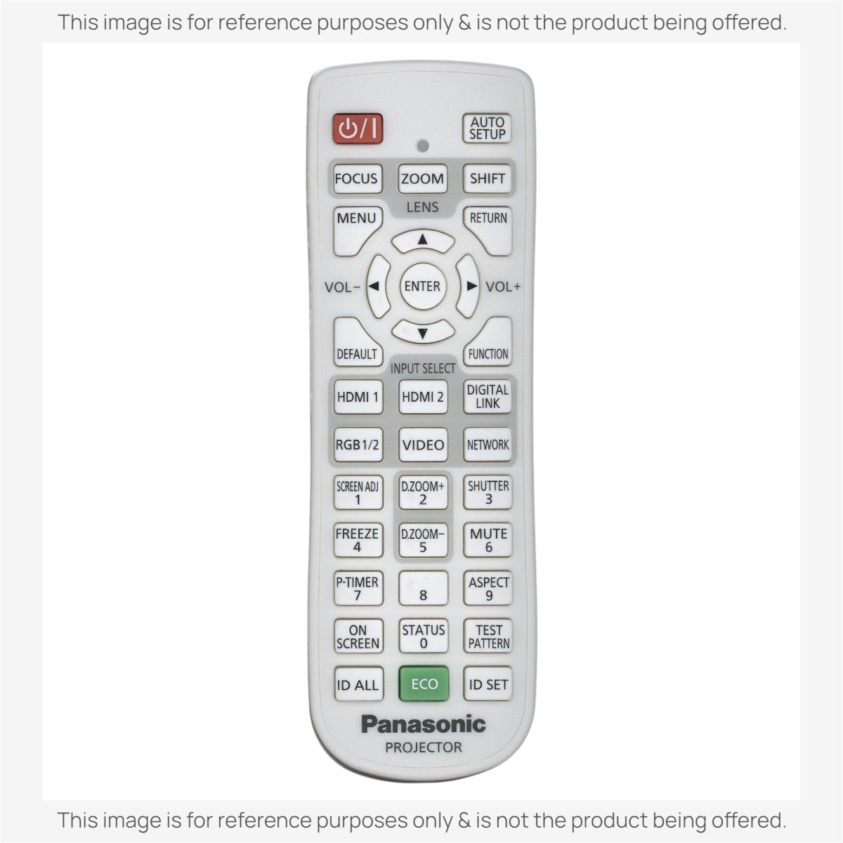 Anderic Substitute for Panasonic N2QAYA000119 Projector Remote Control [RR3720]