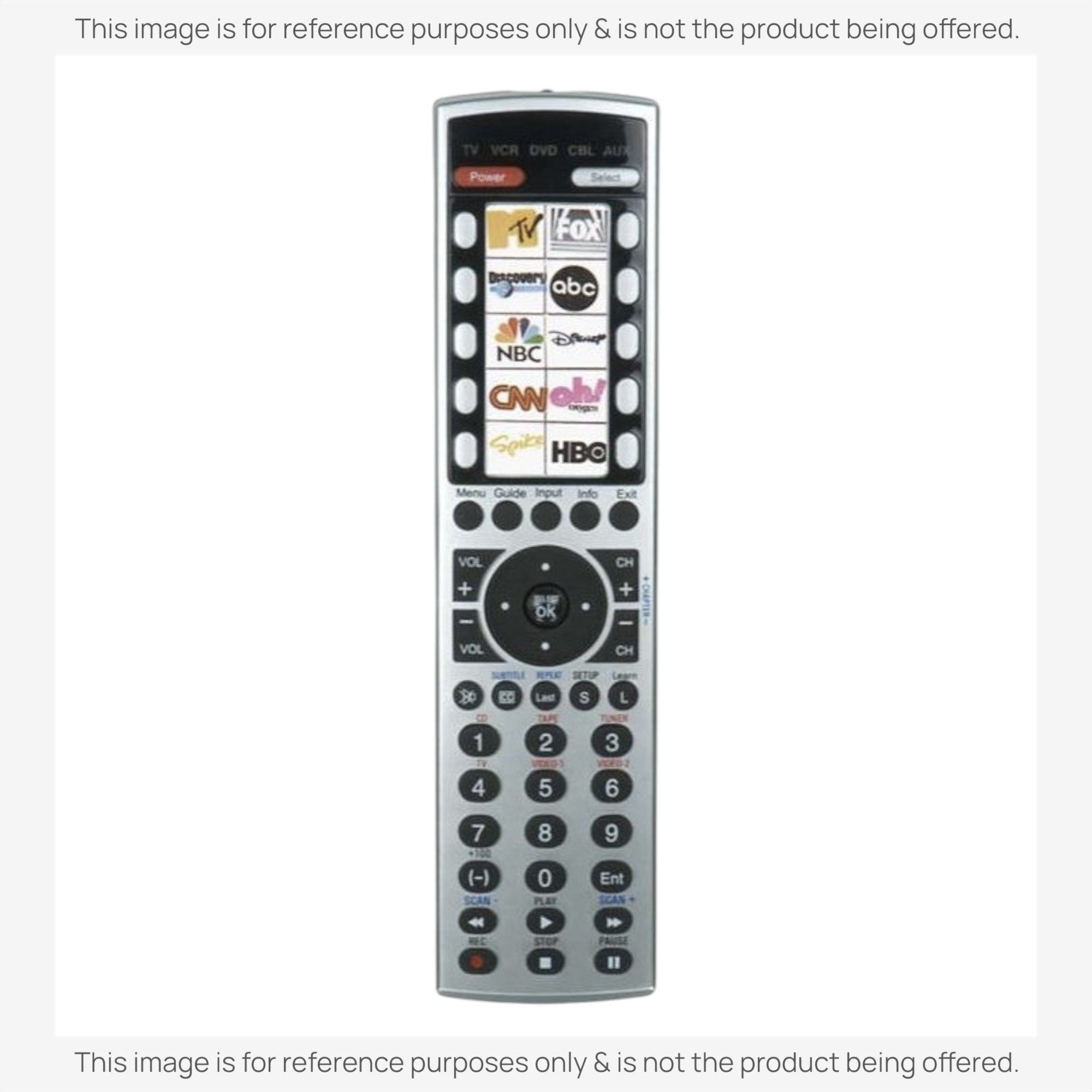 Anderic Substitute for Philips SRU4105/27 5-Device Universal Remote Control [RRU401]