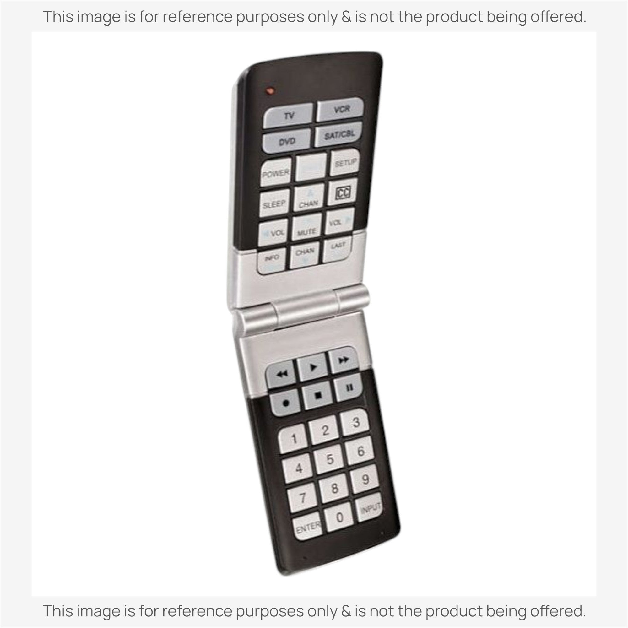 Anderic Substitute for Philips SRU4040/17 4-Device Universal Remote Control [RRU401]