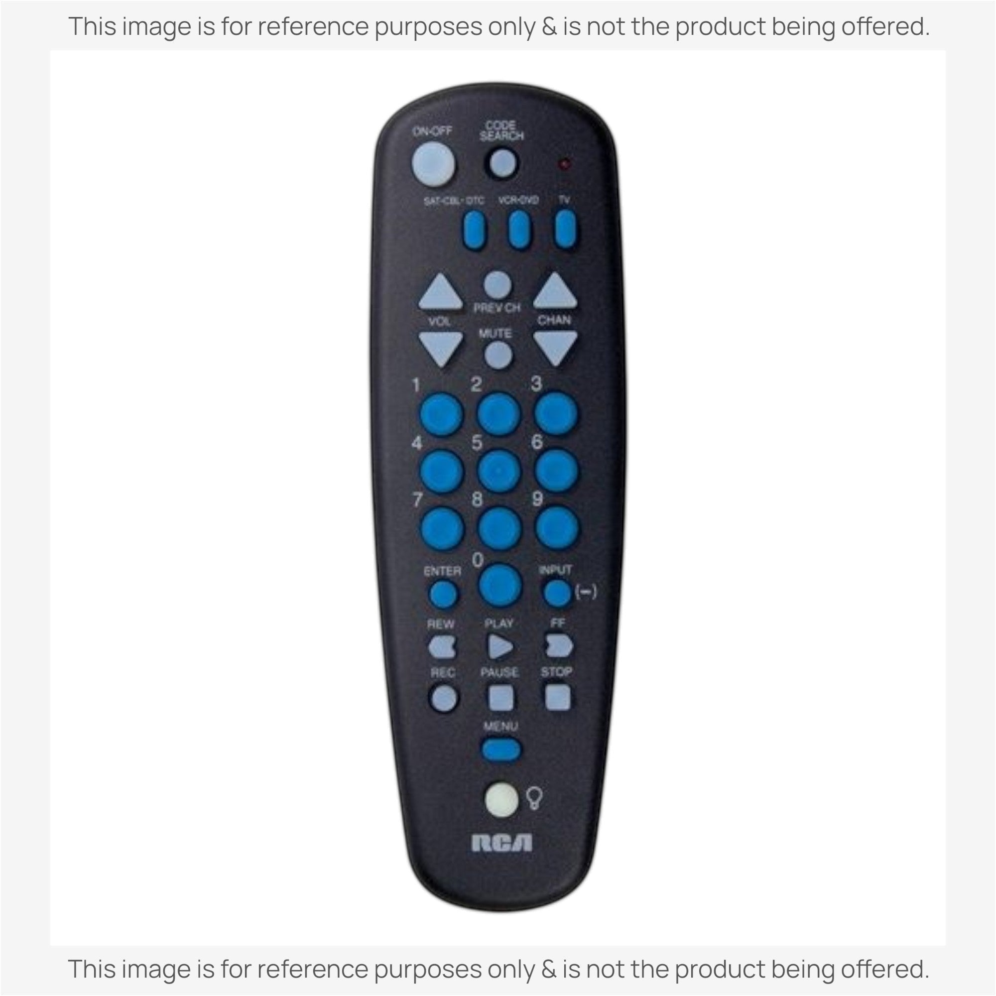 Anderic Substitute for RCA RCU300TR 3-Device Universal Remote Control [RRU401]