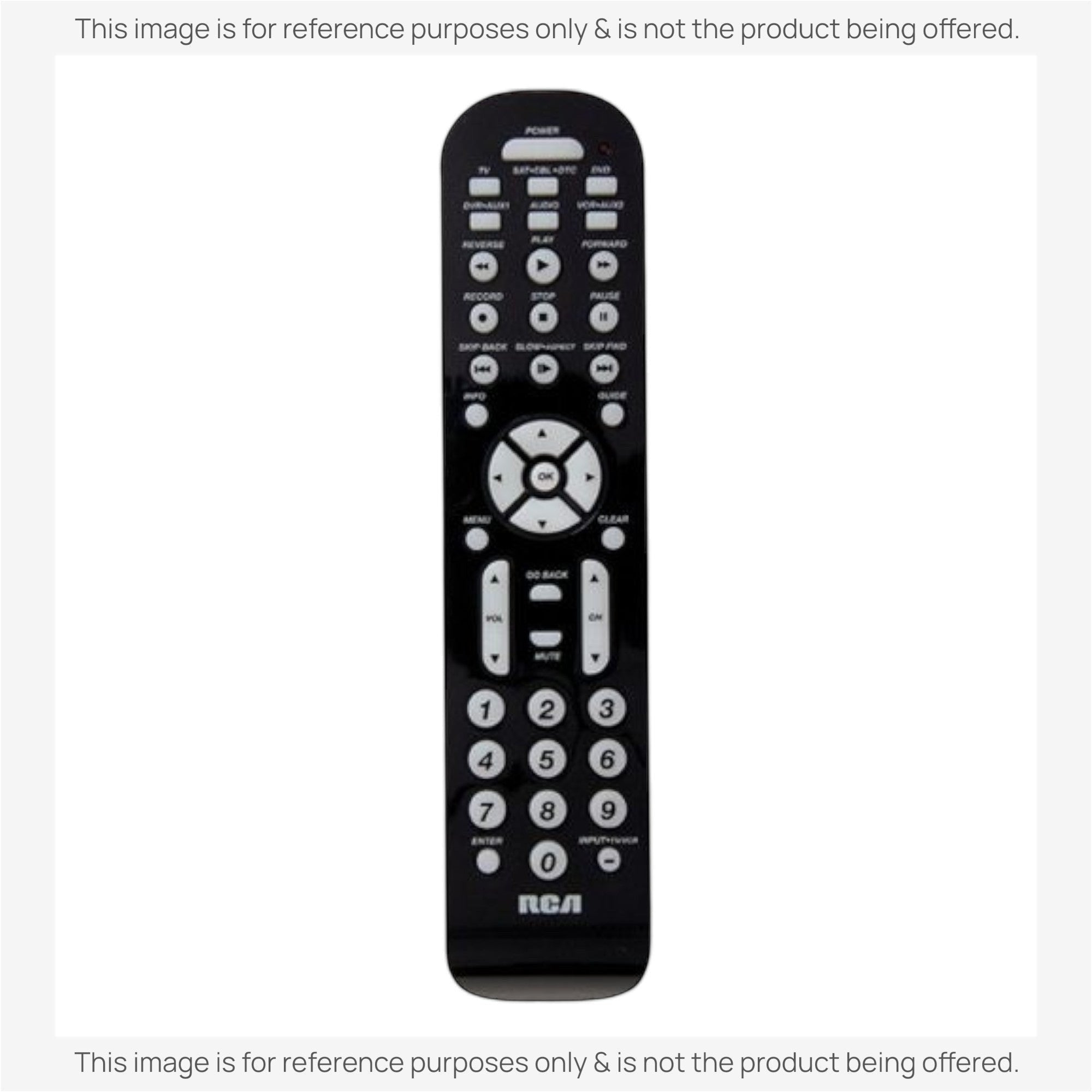 Anderic Substitute for RCA RCR6473N Advanced Universal Remote Control [RRU401]