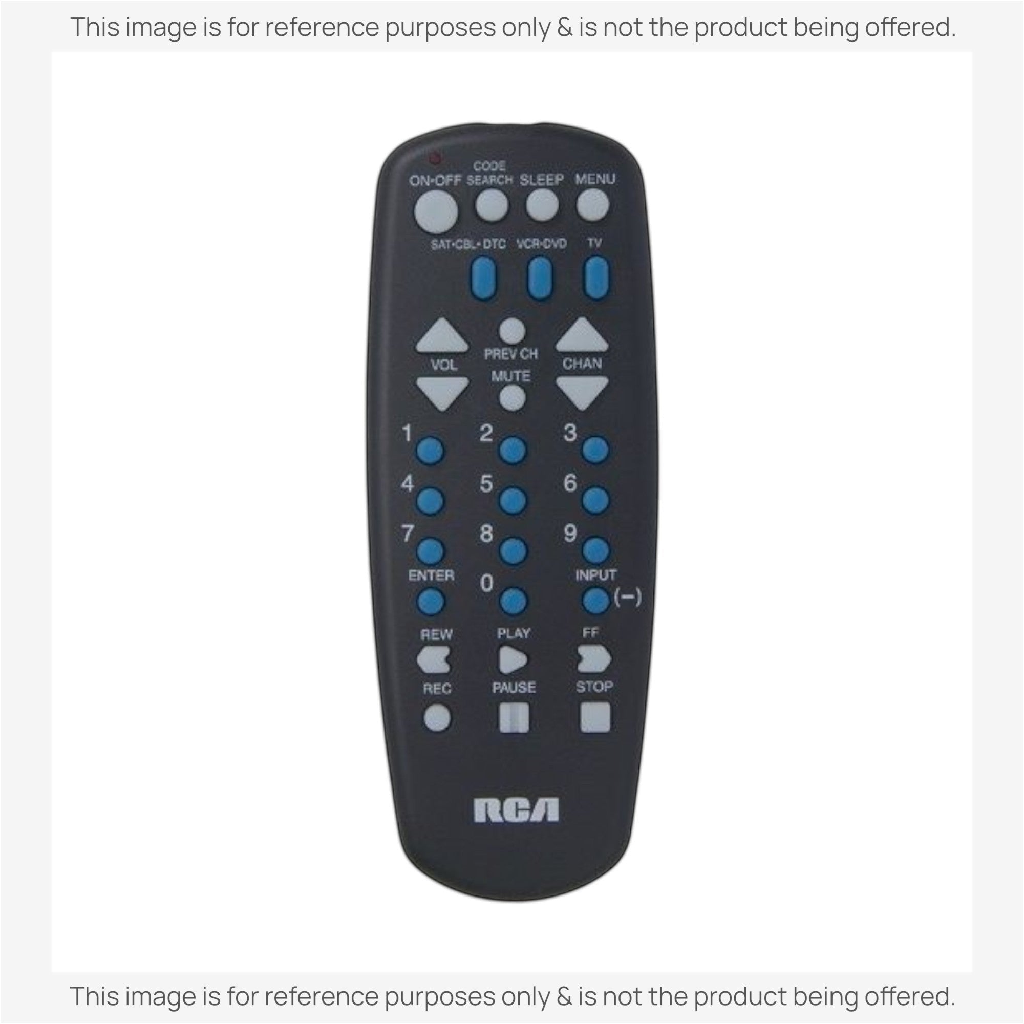 Anderic Substitute for RCA RCU403R 3-Device Universal Remote Control [RRU401]