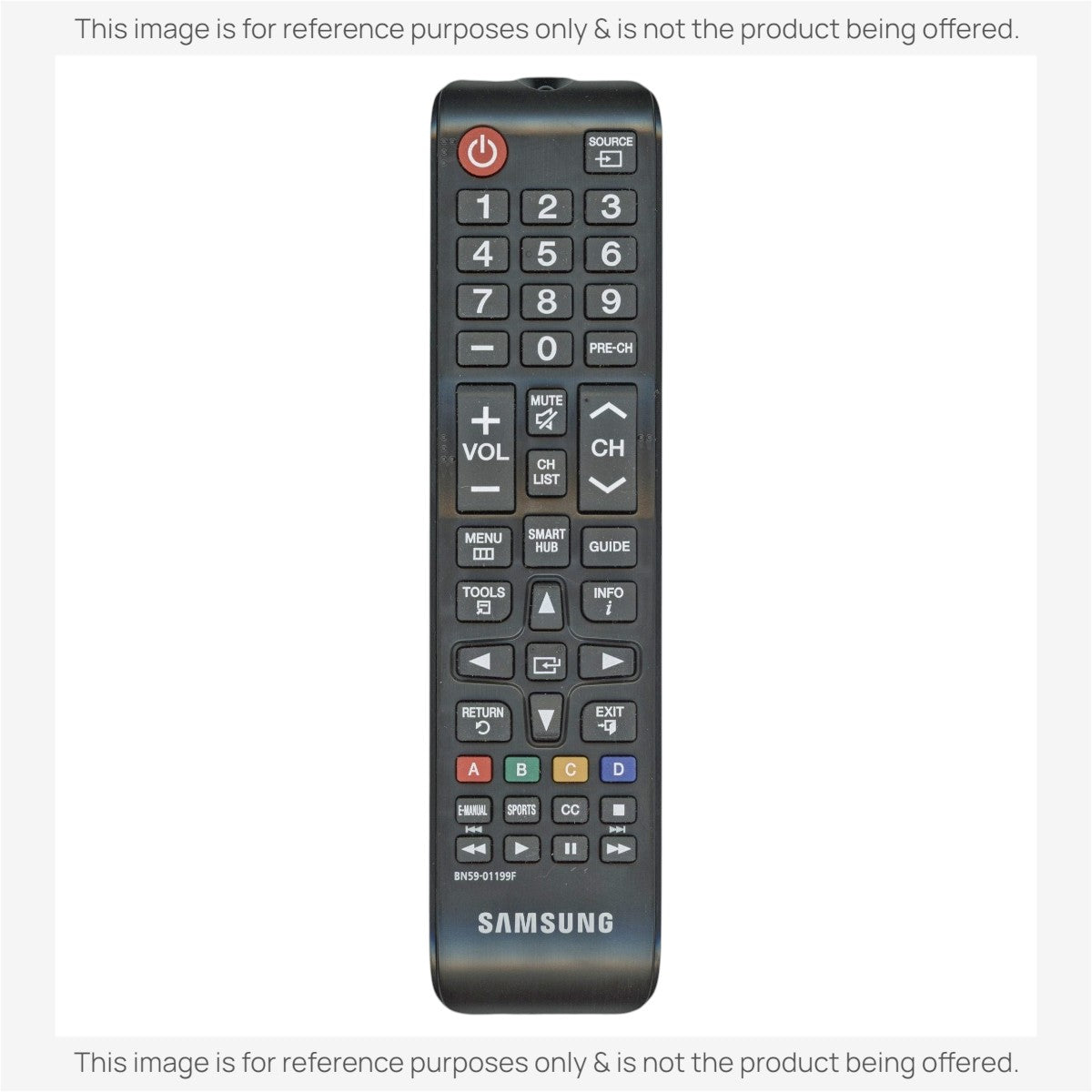 Samsung BN59-01199F TV Remote Control - BN5901199F