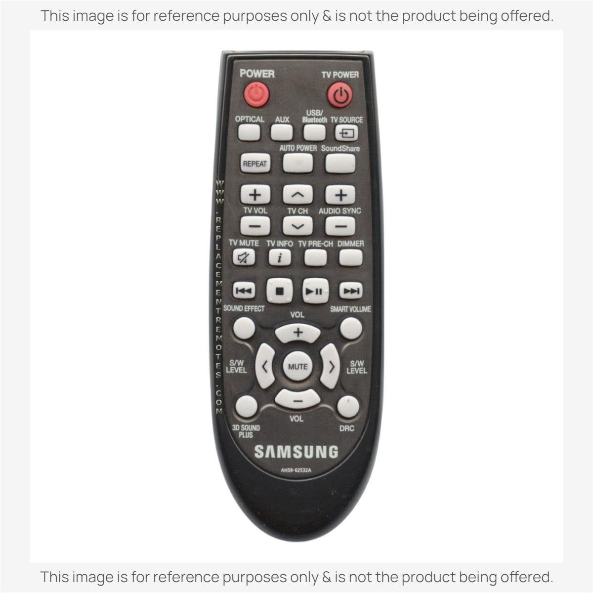 Anderic Substitute For Samsung AH59-02532A Home Theater Remote Control - AH5902532A [RR2547B]