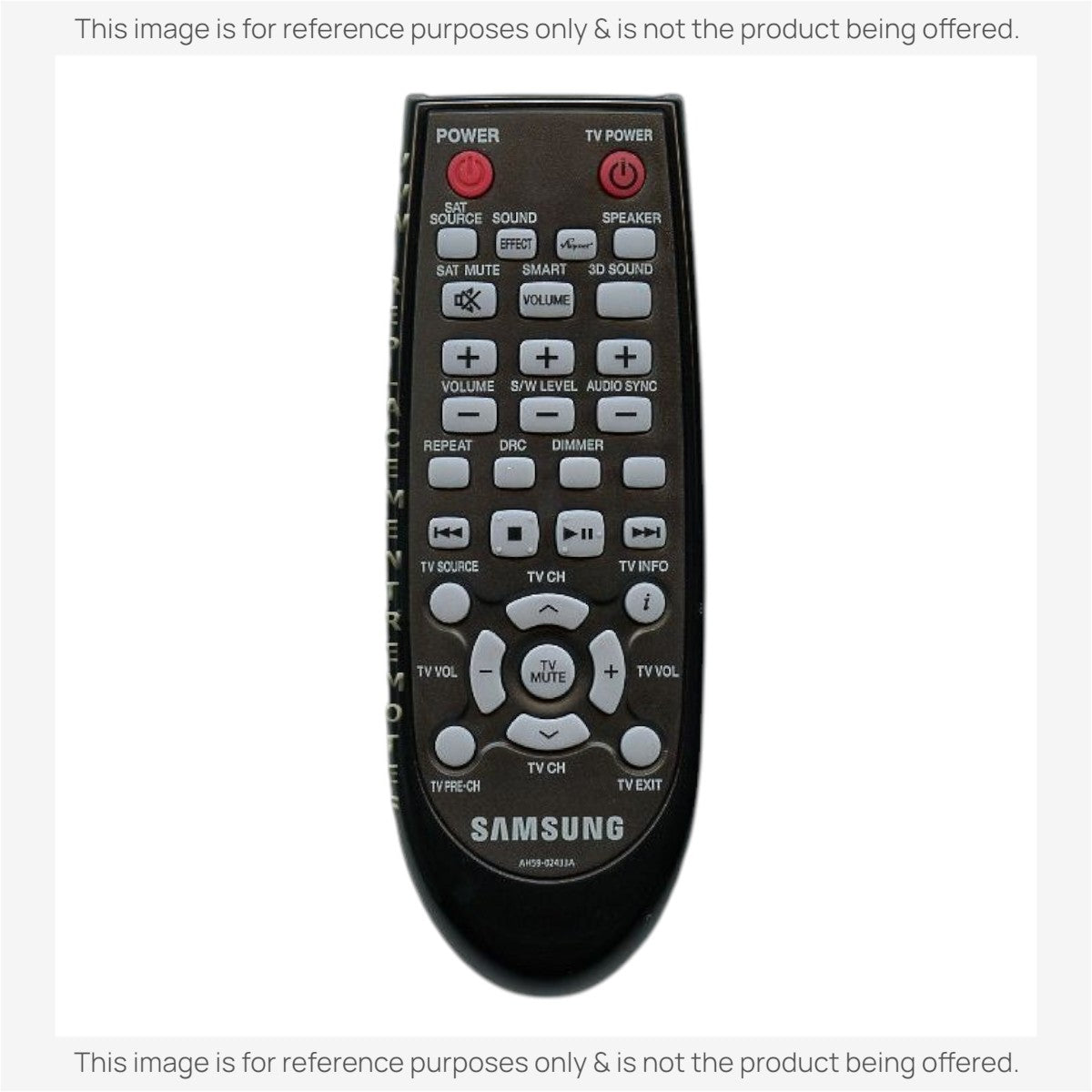 Anderic Substitute For Samsung AH59-02433A Home Theater Remote Control - AH5902433A [RR2547B]