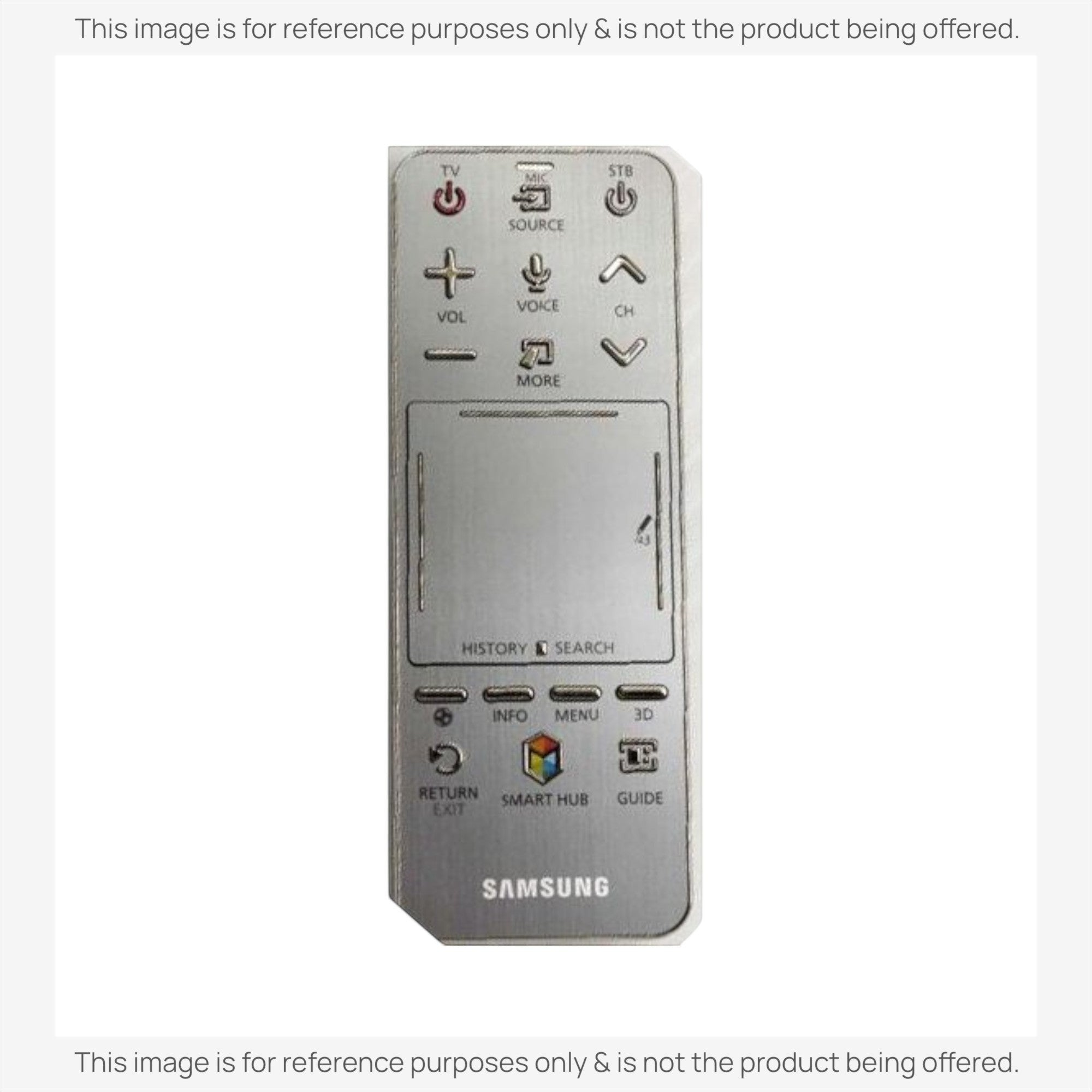Anderic Substitute for Samsung AA59-00766A TV Remote Control - AA5900766A [SR7557, No Voice / Touch Pad]