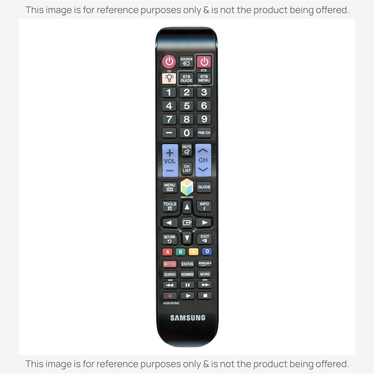 Anderic Substitute For Samsung AA59-00784C TV Remote Control - AA5900784C [RR580A]