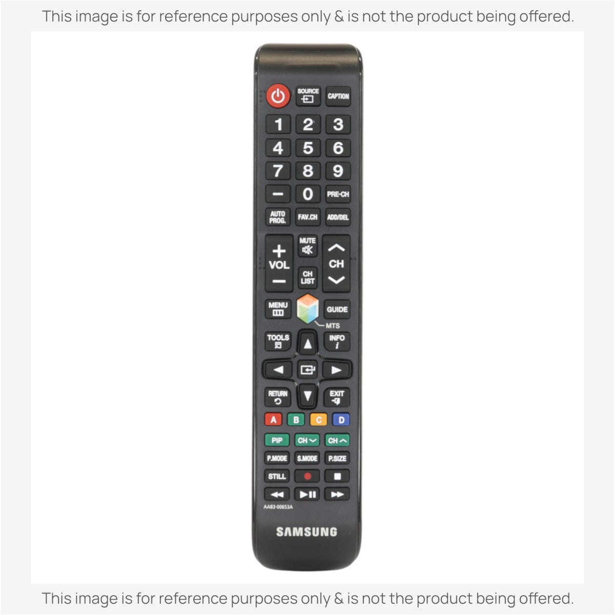 Anderic Substitute For Samsung AA83-00653A TV Remote Control - AA8300653A [RR580A]