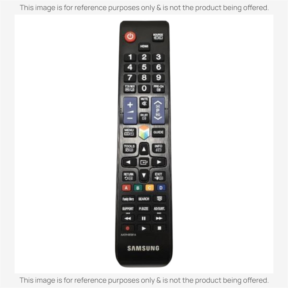 Anderic Substitute For Samsung AA59-00581A TV Remote Control - AA5900581A [RR580A]