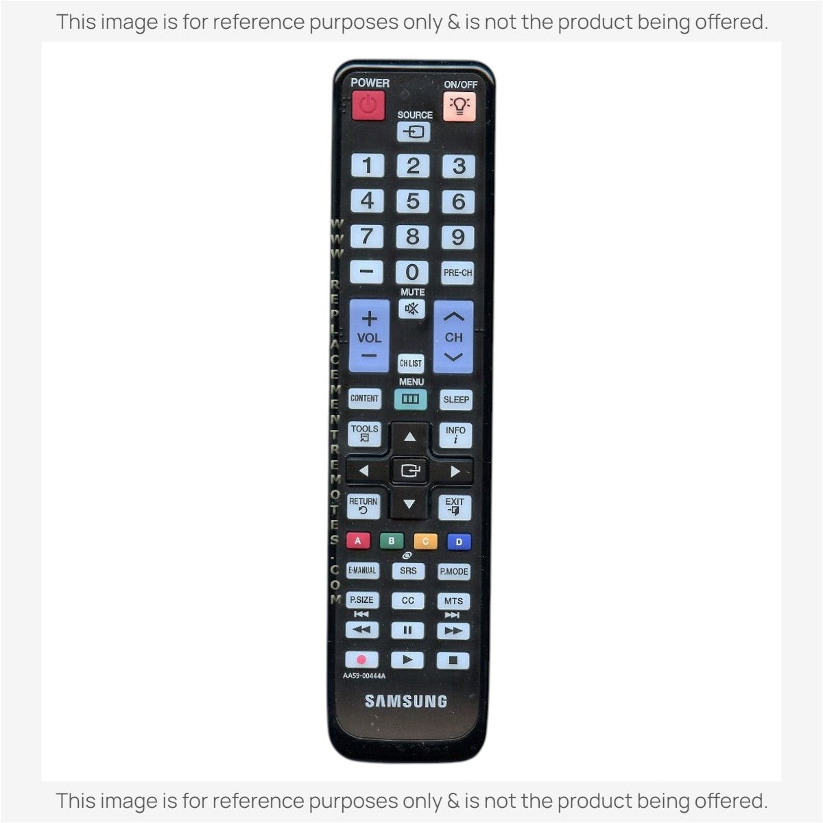 Anderic Substitute For Samsung AA59-00444A Smart TV Remote Control for Samsung TVs | IR - AA5900444A [RR580A]