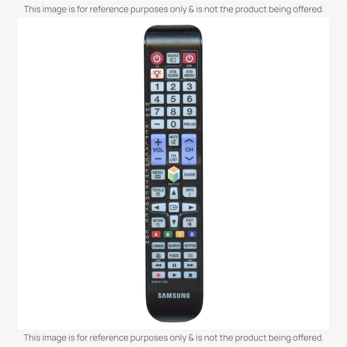 Anderic Substitute For Samsung BN59-01179B TV Remote Control - BN5901179B [RR580A]