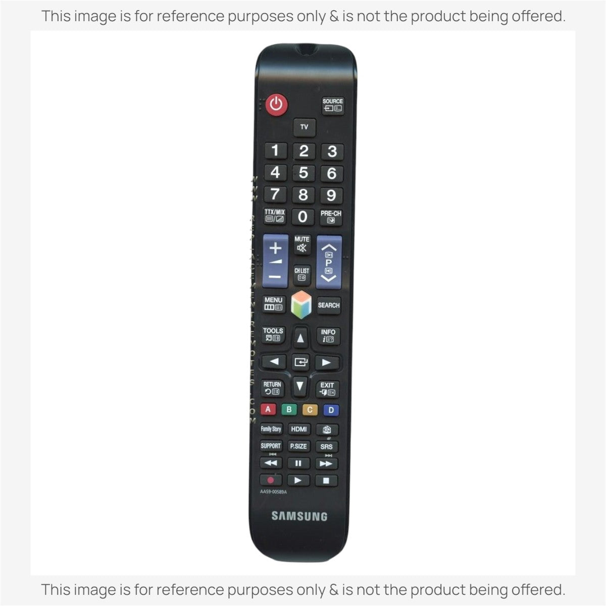 Anderic Substitute For Samsung AA59-00589A TV Remote Control - AA5900589A [RR580A]