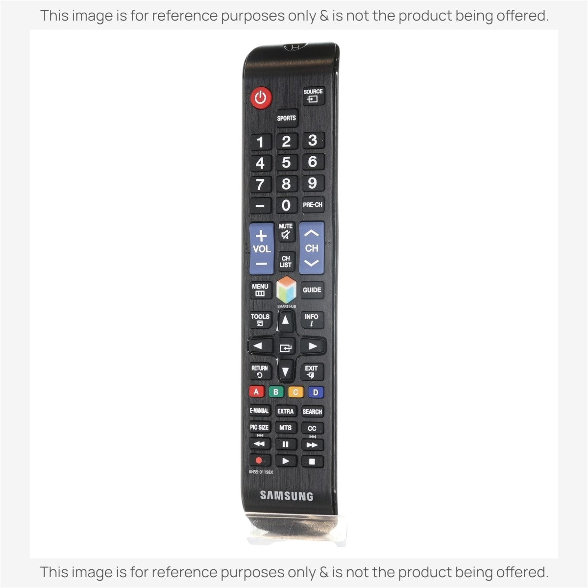 Anderic Substitute For Samsung BN59-01198X For 2015 TM1260C TV Remote Control - BN5901198X [RR580A]