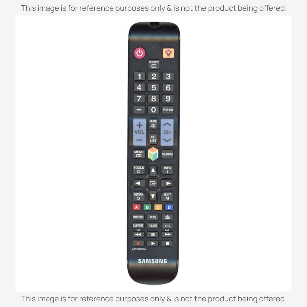 Anderic Substitute For Samsung AA59-00579A TV Remote Control - AA5900579A [RR580A]
