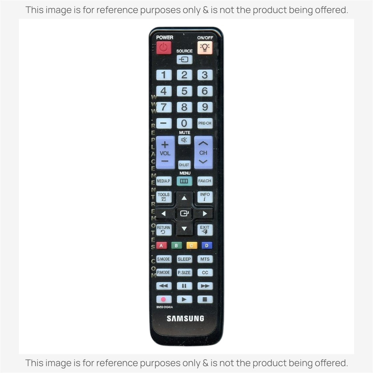 Anderic Substitute For Samsung BN59-01041A TV Remote Control - BN5901041A [RRBN59]