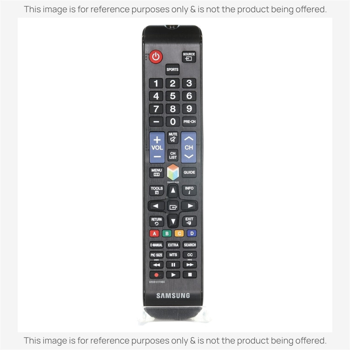 Anderic Substitute For Samsung BN59-01198X For 2015 TM1260C TV Remote Control - BN5901198X [RR580A]