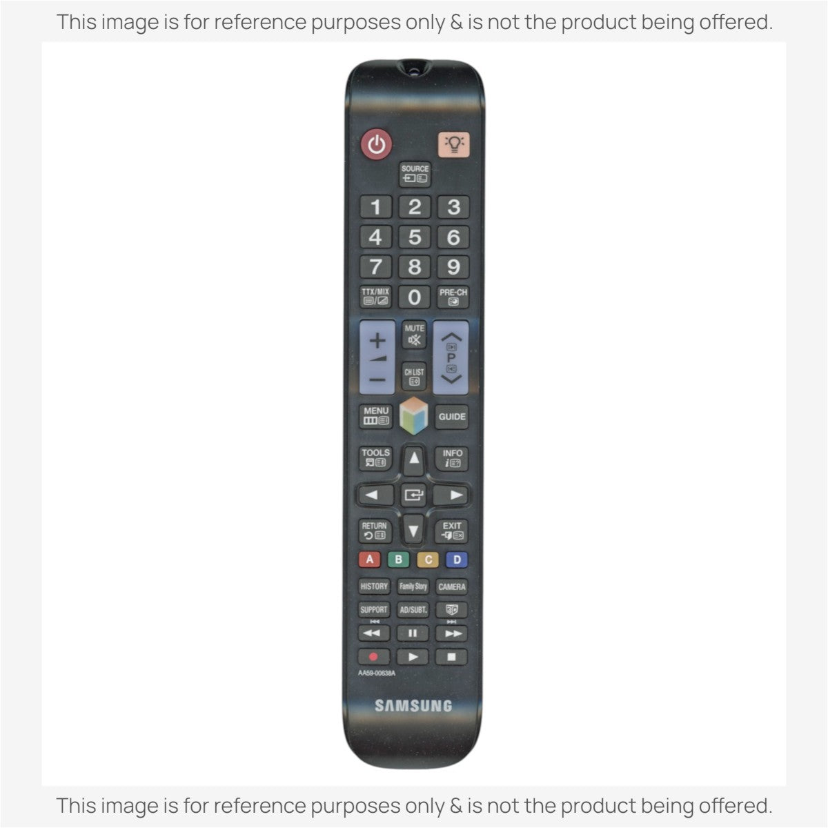Anderic Substitute For Samsung AA59-00638A TV Remote Control - AA5900638A [RR580A]
