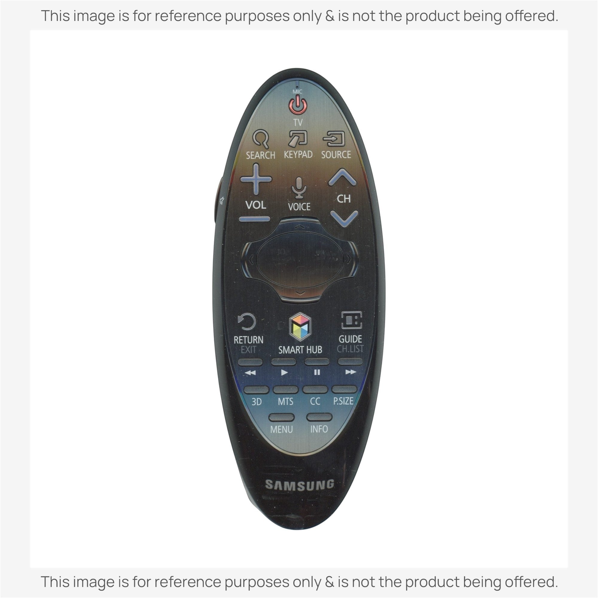 Anderic Substitute for Samsung BN59-01182M Smart TV Remote Control with Cursor - BN5901182M [SR7557, No Voice]