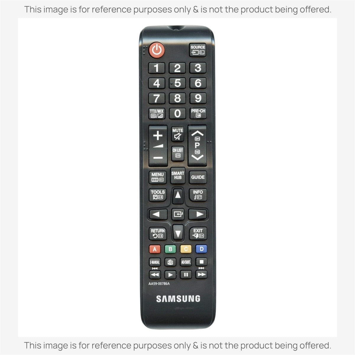 Anderic Substitute For Samsung AA59-00786A Smart TV Remote Control for 2012 - AA5900786A [BN5901199F]