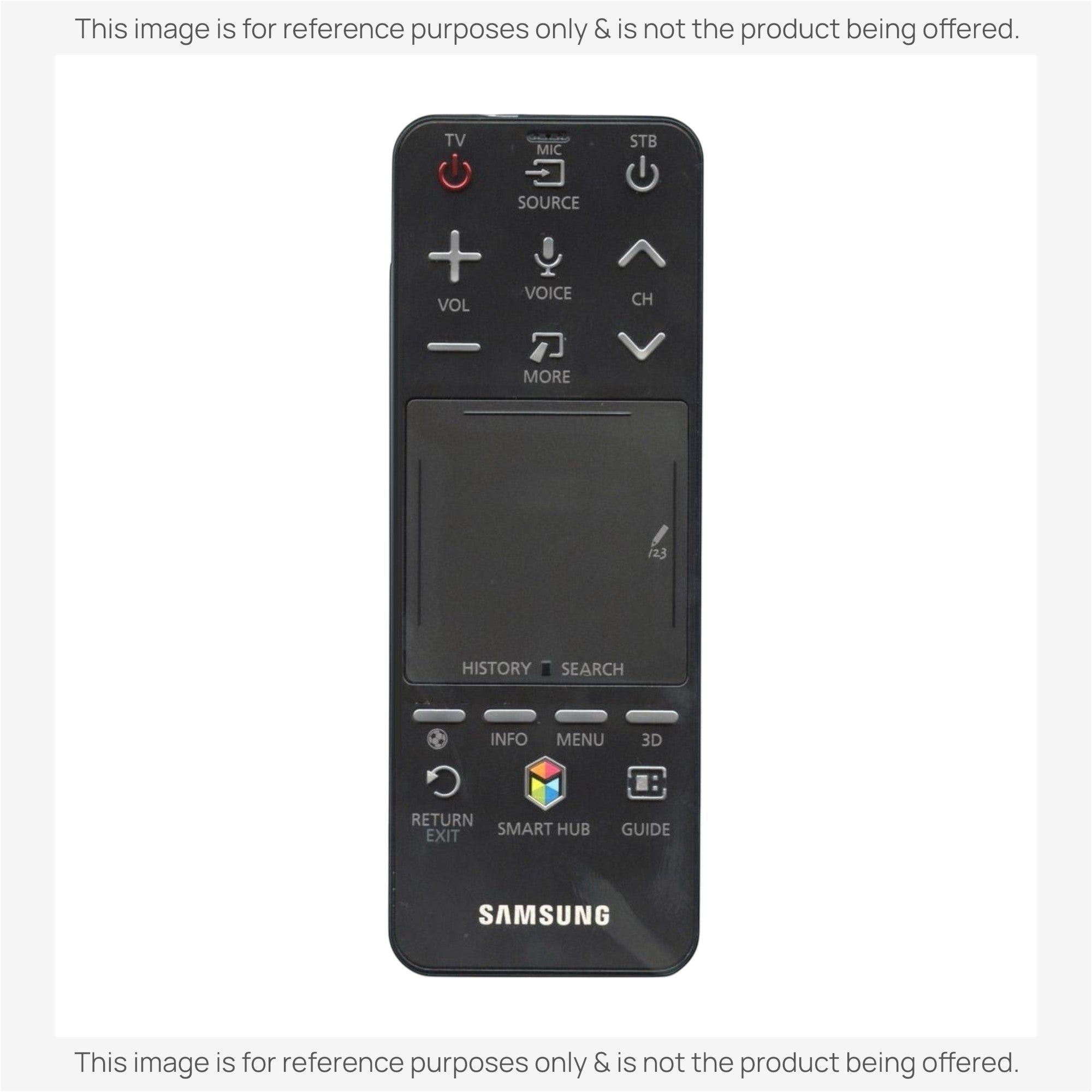 Anderic Substitute for Samsung AA59-00781A Smart TV Remote Control with Cursor - AA5900781A [SR7557, No Voice / Touchpad]