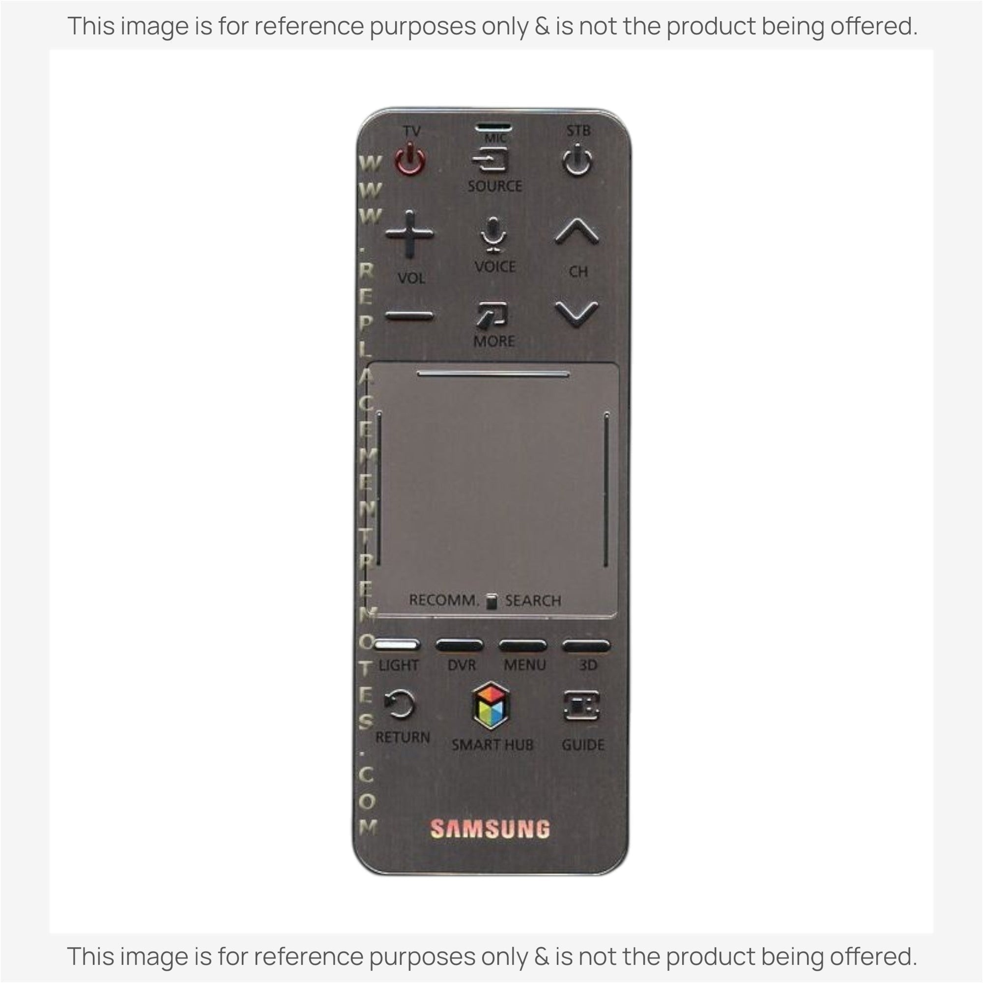 Anderic Substitute for Samsung AA59-00758A SMART TV Remote Control - AA5900758A [SR7557, No Voice / Touch Pad]
