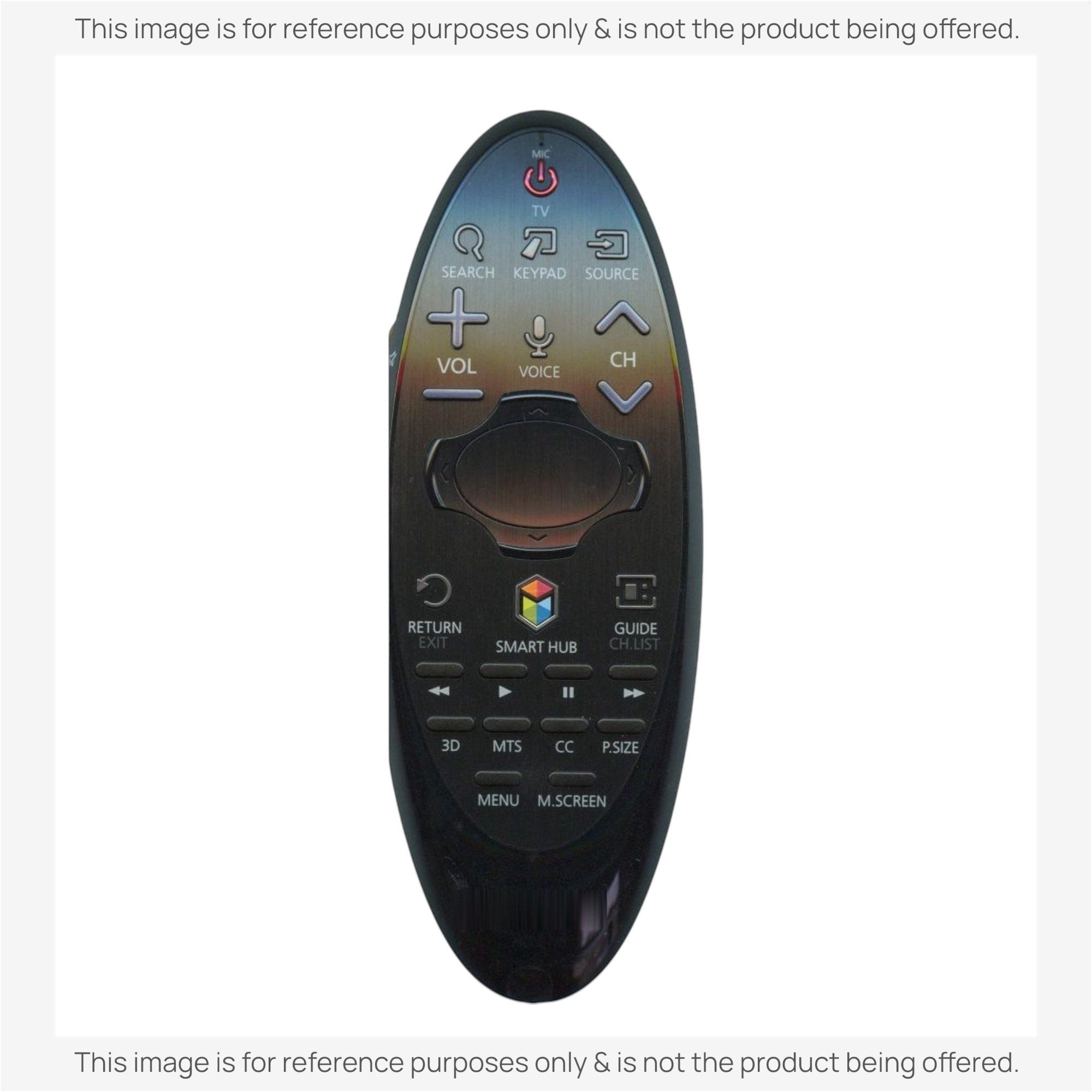 Anderic Substitute for Samsung BN59-01182B Smart TV Remote Control with Cursor - BN5901182B [SR7557, No Voice]
