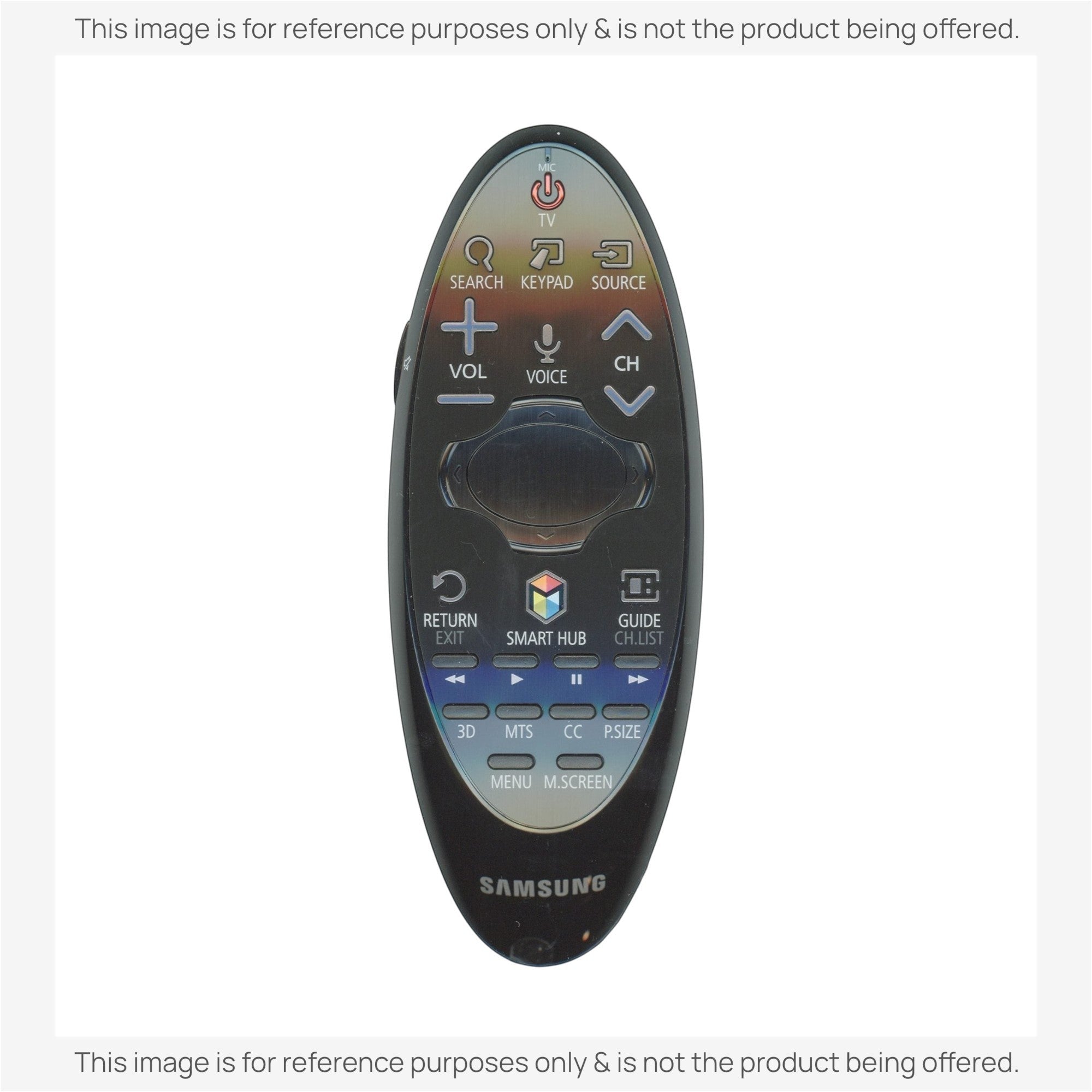 Anderic Substitute for Samsung BN59-01185K Smart TV Remote Control with Cursor - BN5901185K [SR7557, No Voice]