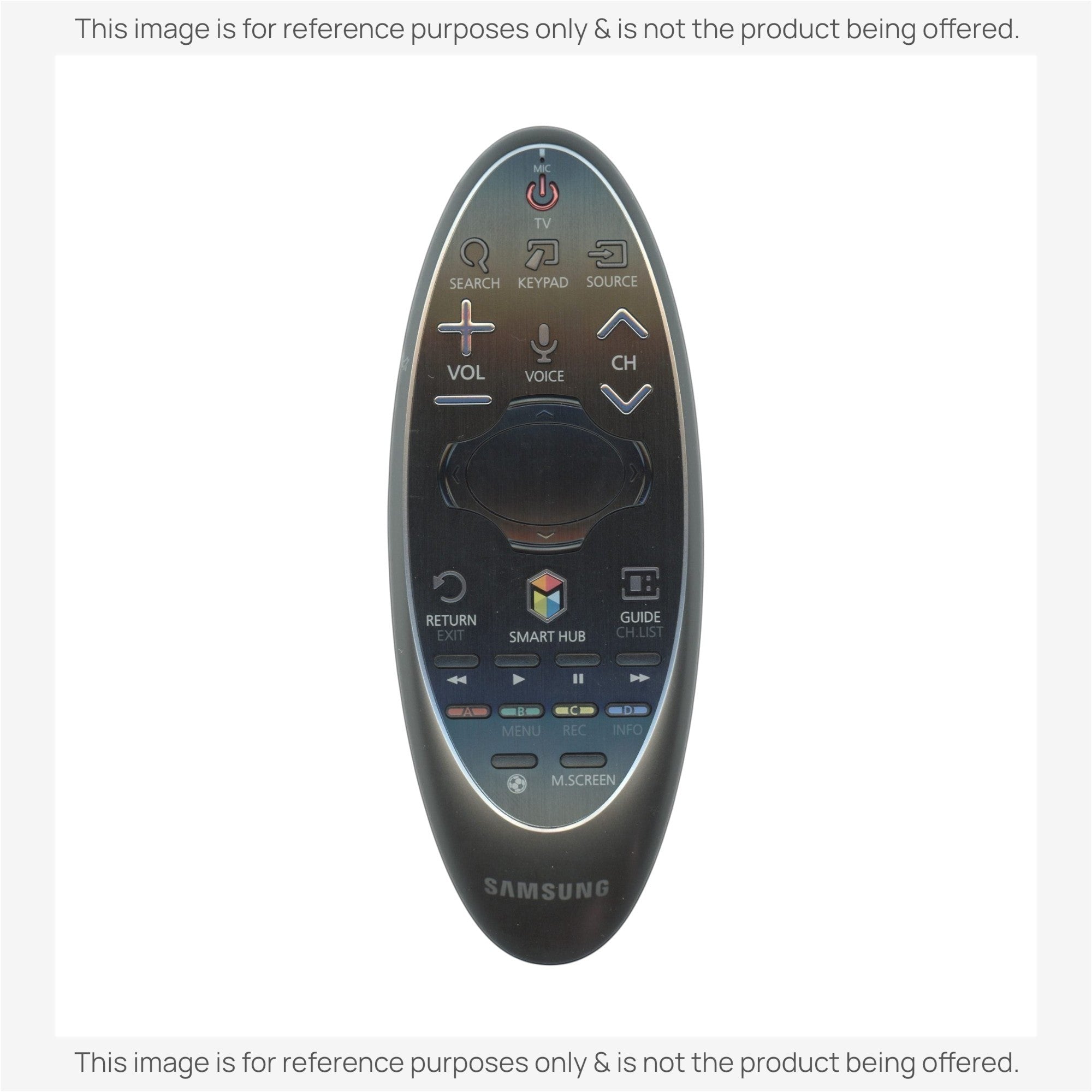 Anderic Substitute for Samsung BN59-01181K Smart TV Remote Control with Cursor - BN5901181K [SR7557, No Voice]