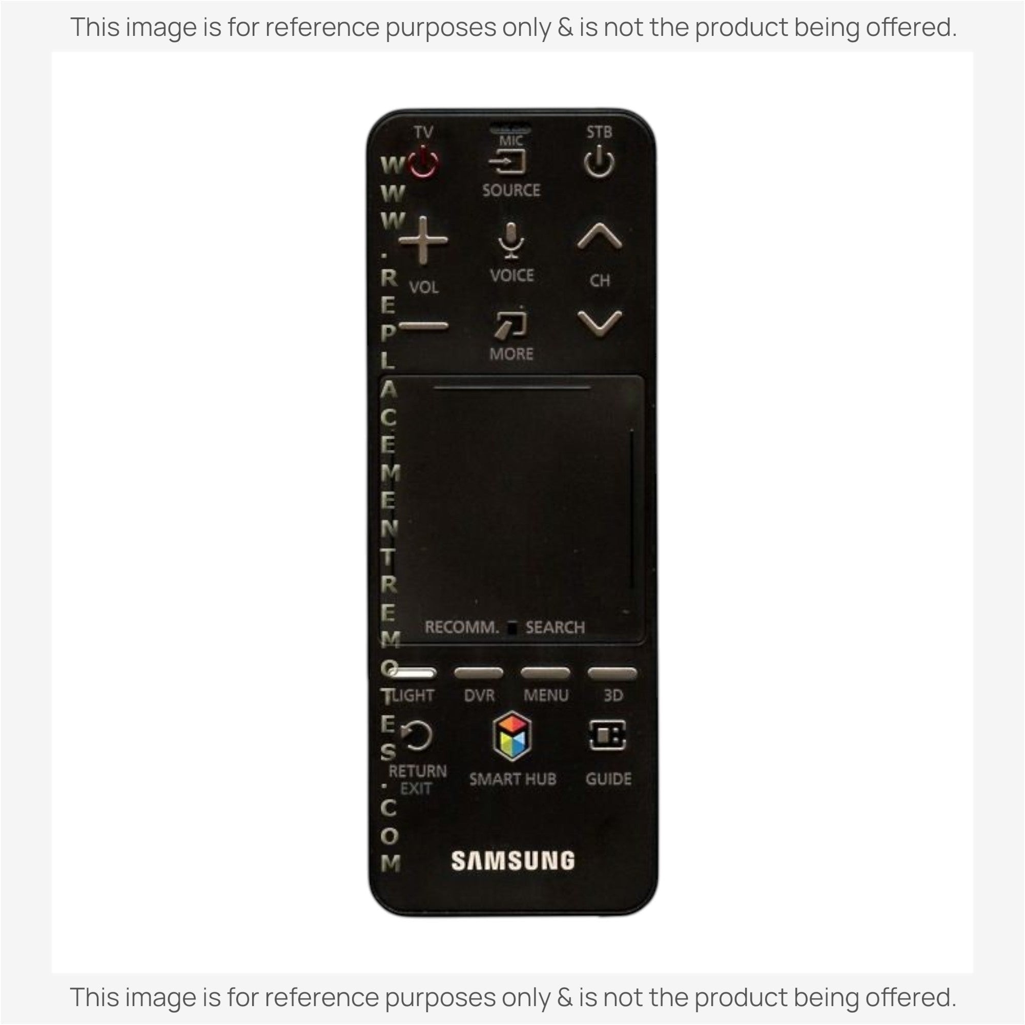 Anderic Substitute for Samsung AA59-00772A TV Remote Control with Cursor - AA5900772A [SR7557, No Voice / Touch Pad]