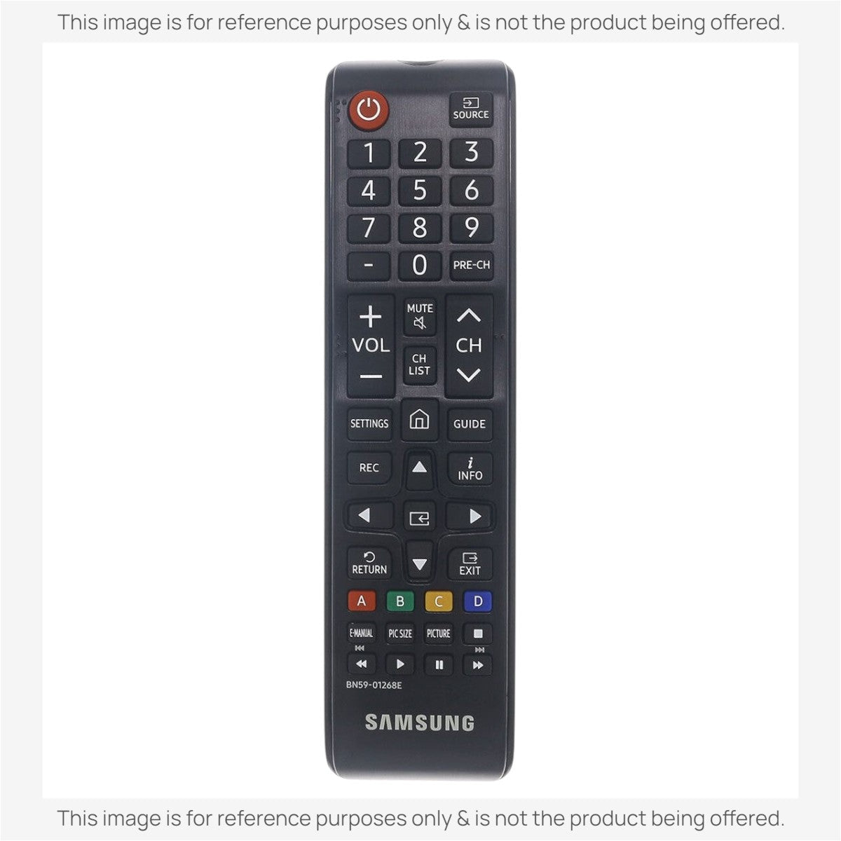 Anderic Substitute For Samsung BN59-01268E 2017 IR TV Remote Control - BN5901268E [BN5901199F]