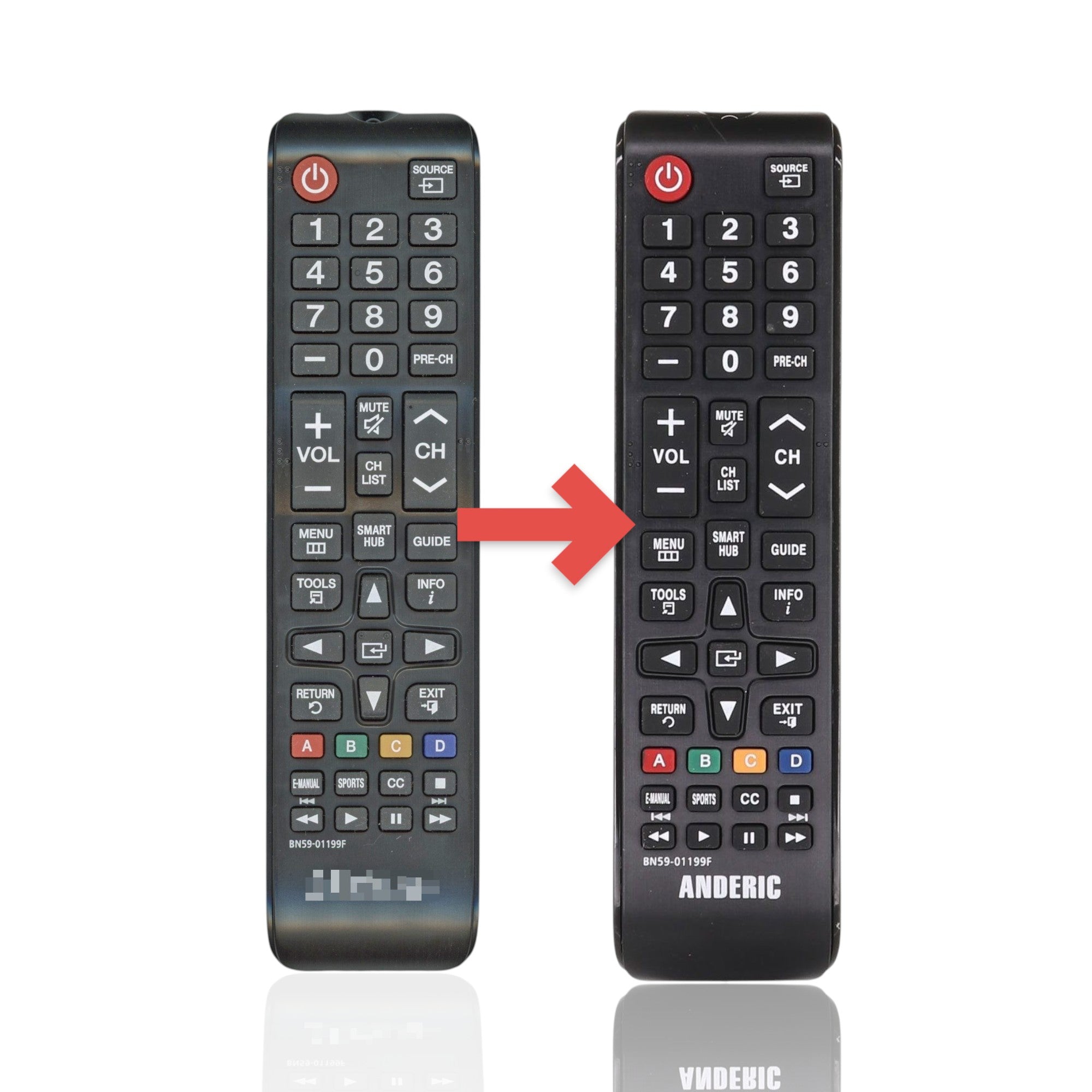 Samsung BN59-01199F TV Remote Control - BN5901199F