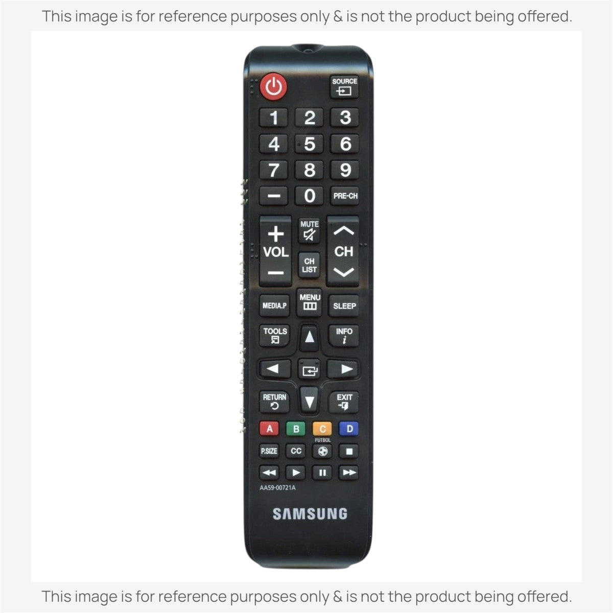 Anderic Substitute For Samsung AA59-00721A TV Remote Control - AA5900721A [BN5901199F]