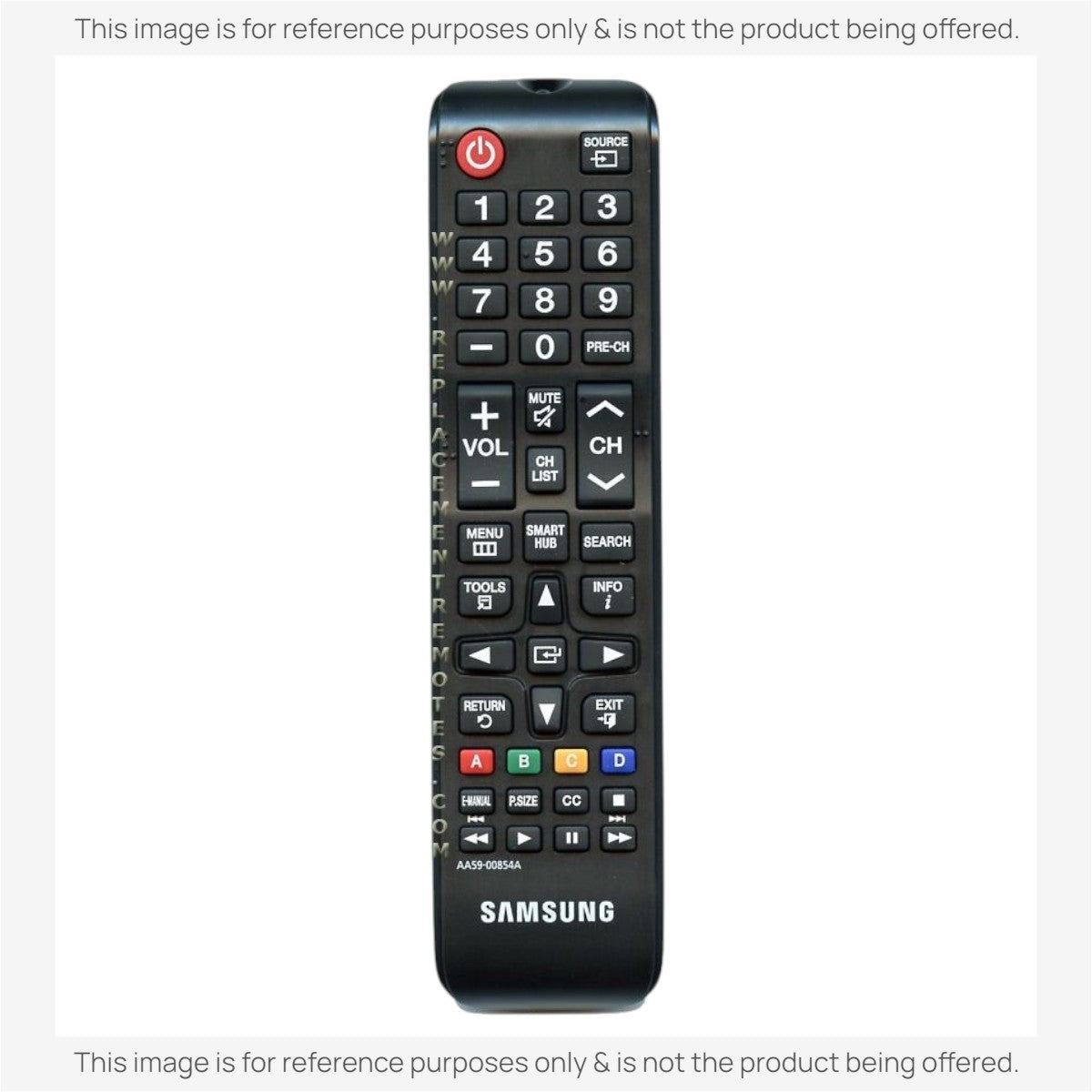 Anderic Substitute For Samsung AA59-00854A TV Remote Control - AA5900854A [BN5901199F]