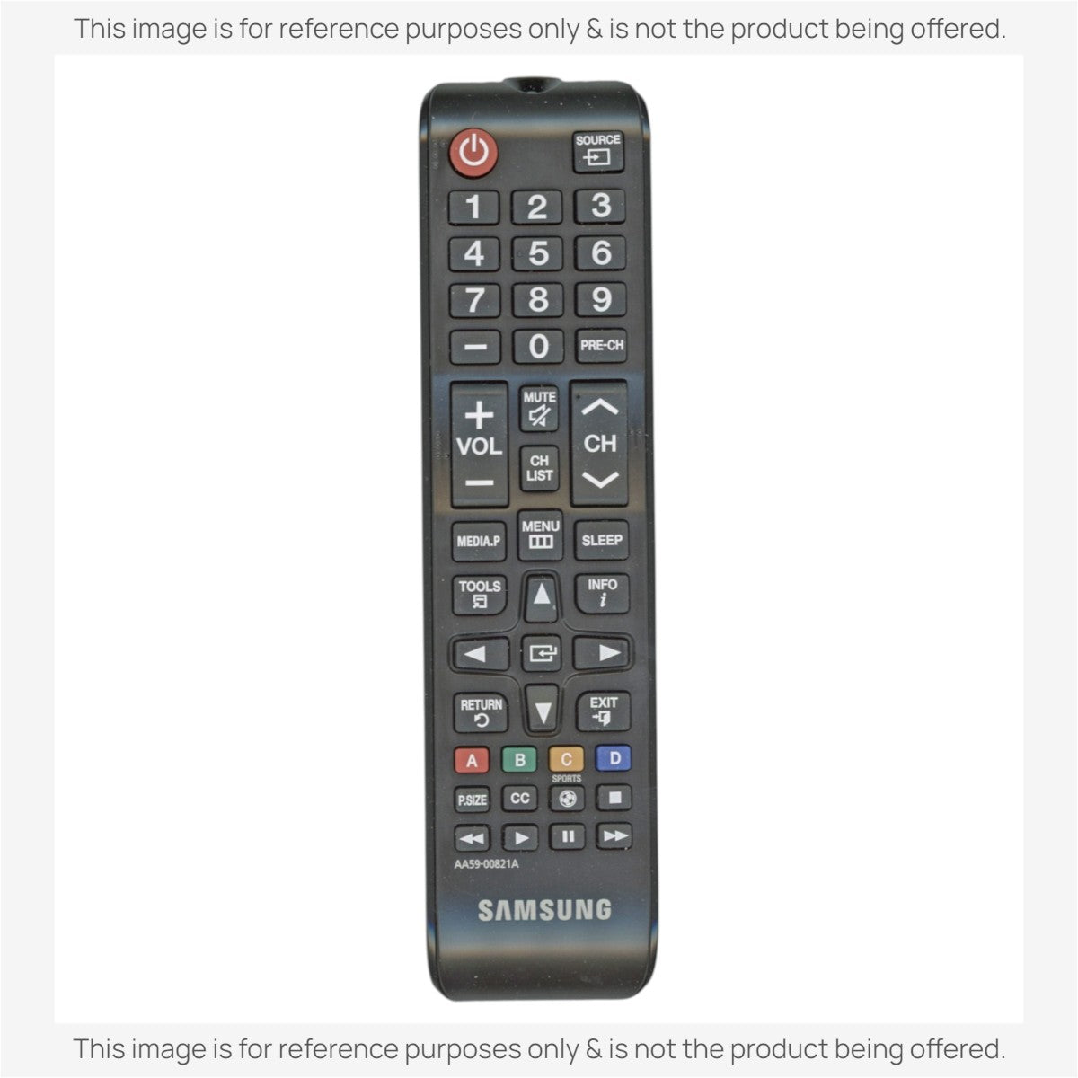 Anderic Substitute For Samsung AA59-00821A TV Remote Control - AA5900821A [BN5901199F]