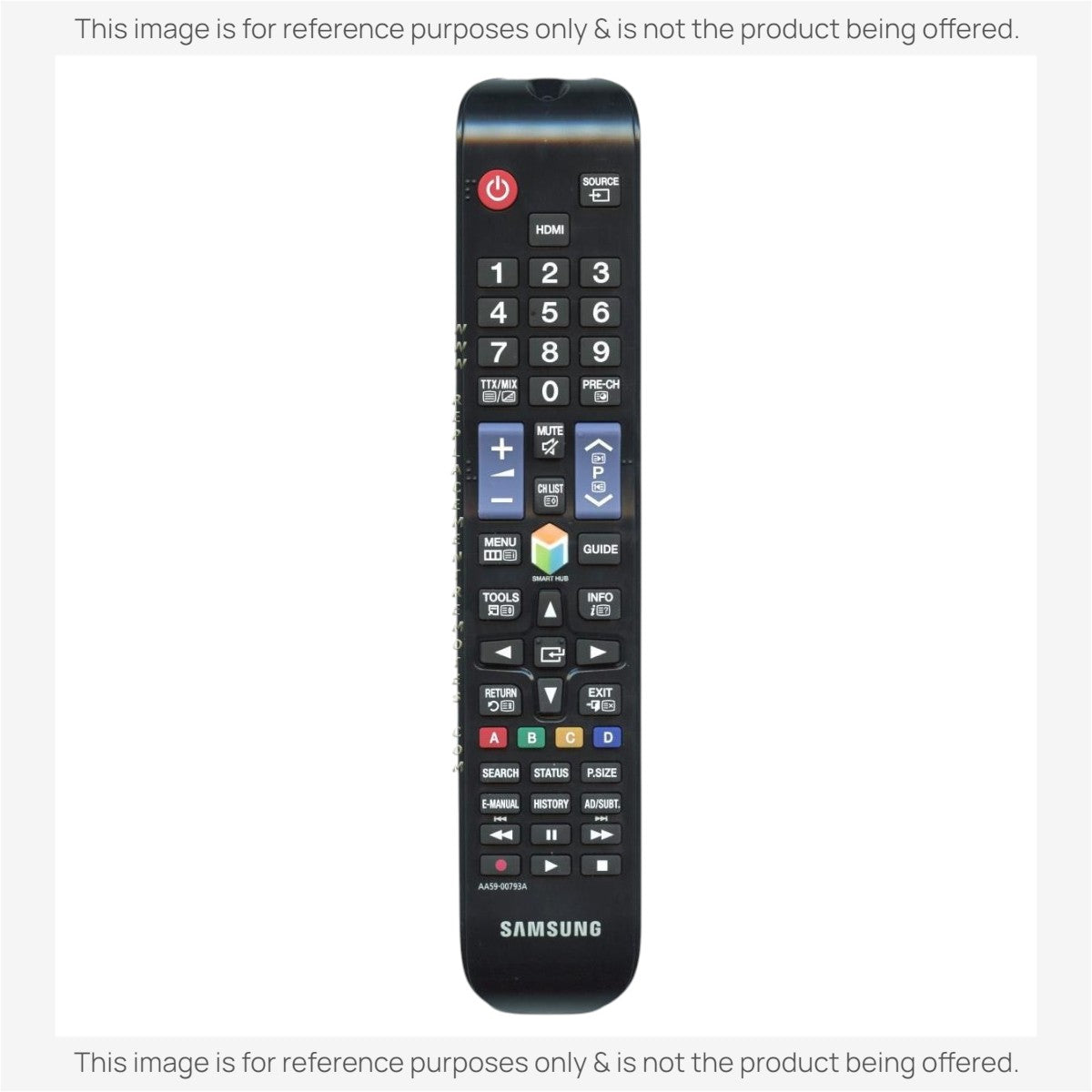 Anderic Substitute For Samsung AA59-00793A TV Remote Control - AA5900793A [RR580A]