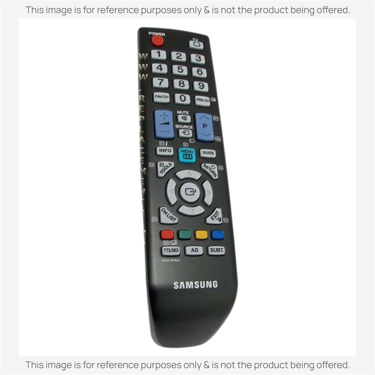 Anderic Substitute For Samsung BN59-00942A TV Remote Control - BN5900942A [RRBN59]
