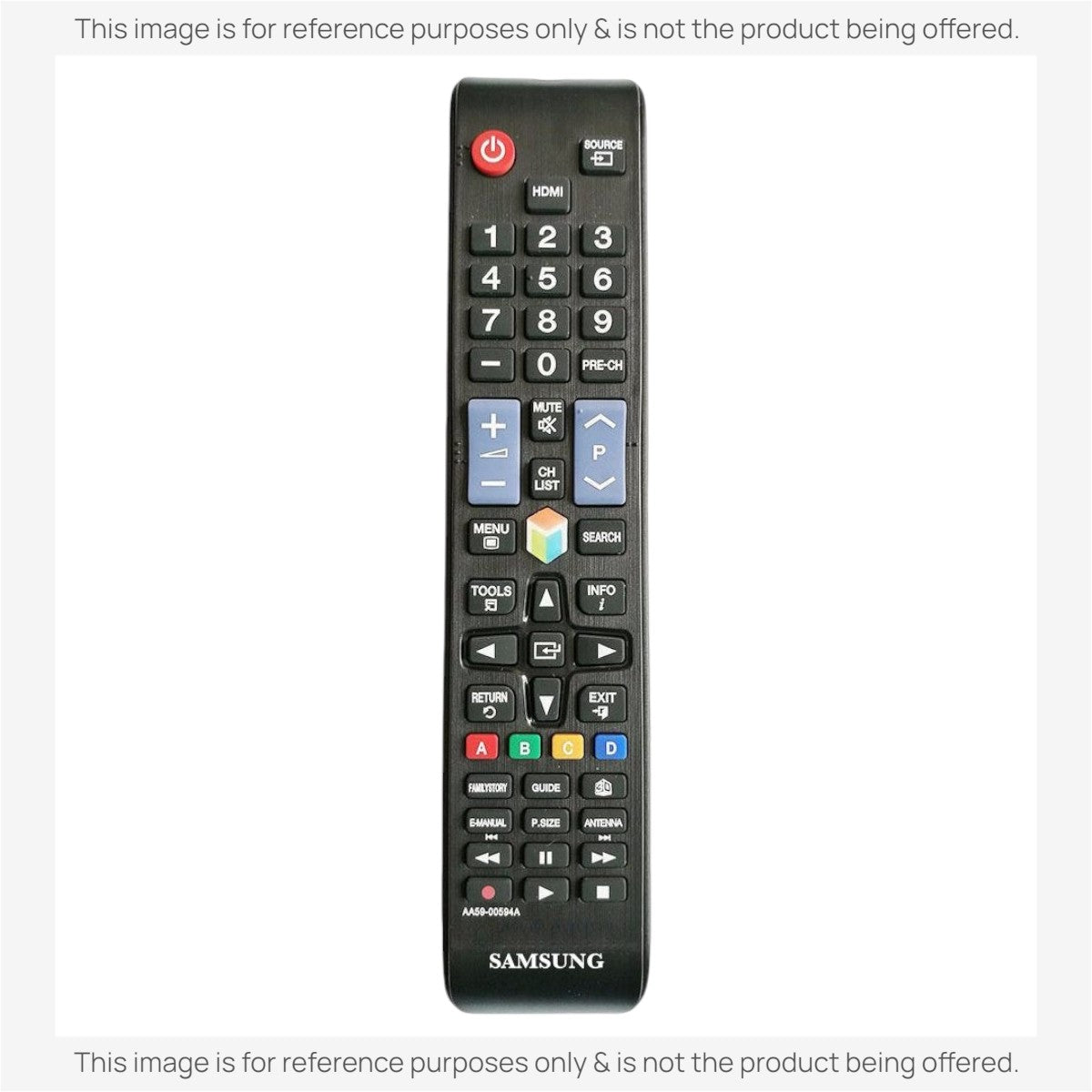 Anderic Substitute For Samsung AA59-00594A TV Remote Control - AA5900594A [RR580A]