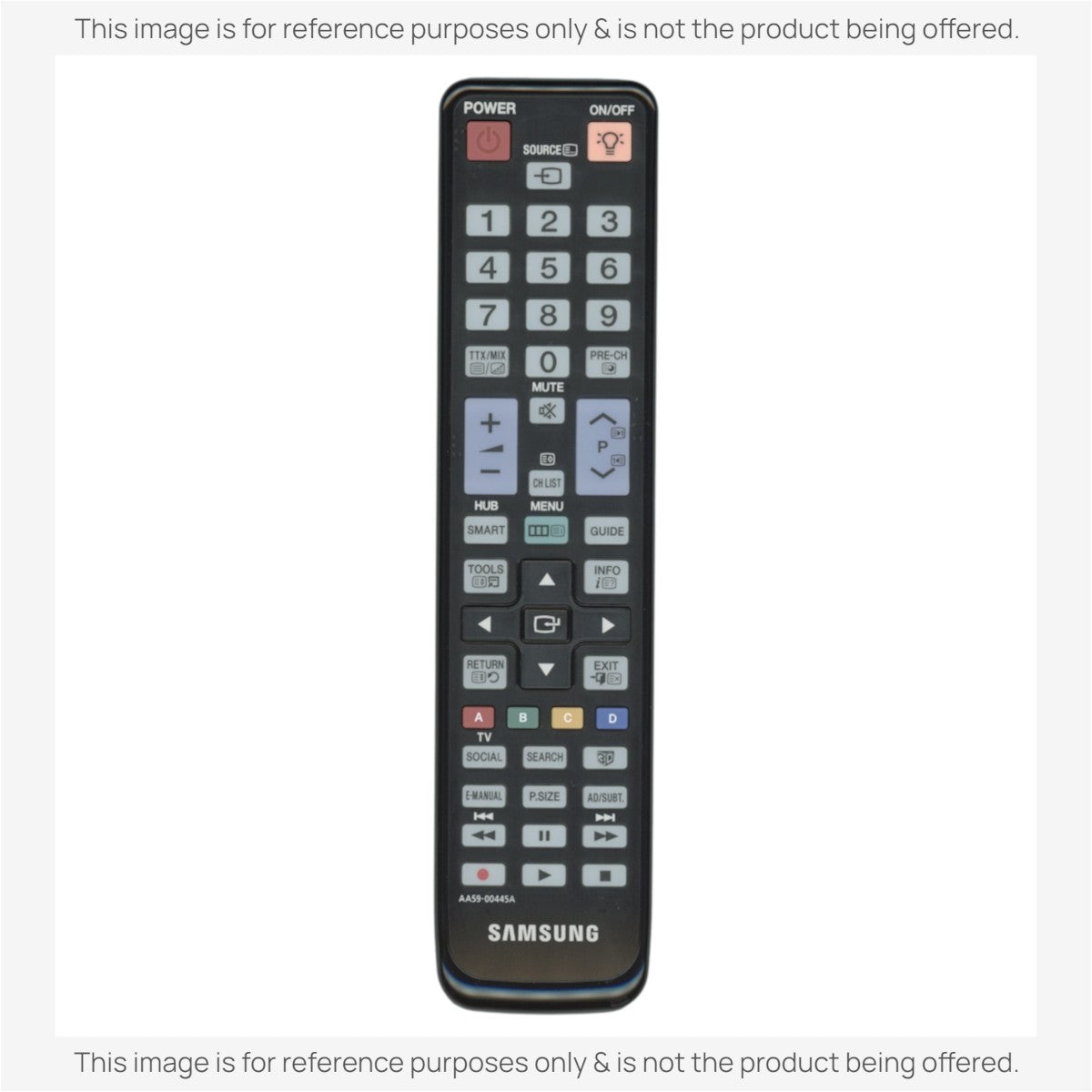 Anderic Substitute For Samsung AA59-00445A TV Remote Control - AA5900445A [RR580A]
