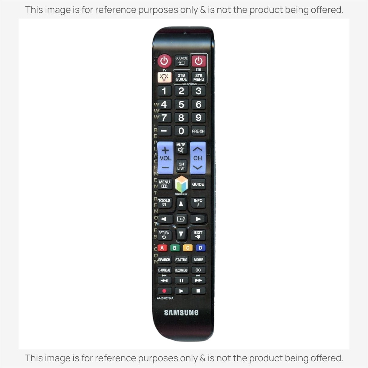 Anderic Substitute For Samsung AA59-00784A TV Remote Control - AA5900784A [RR580A]
