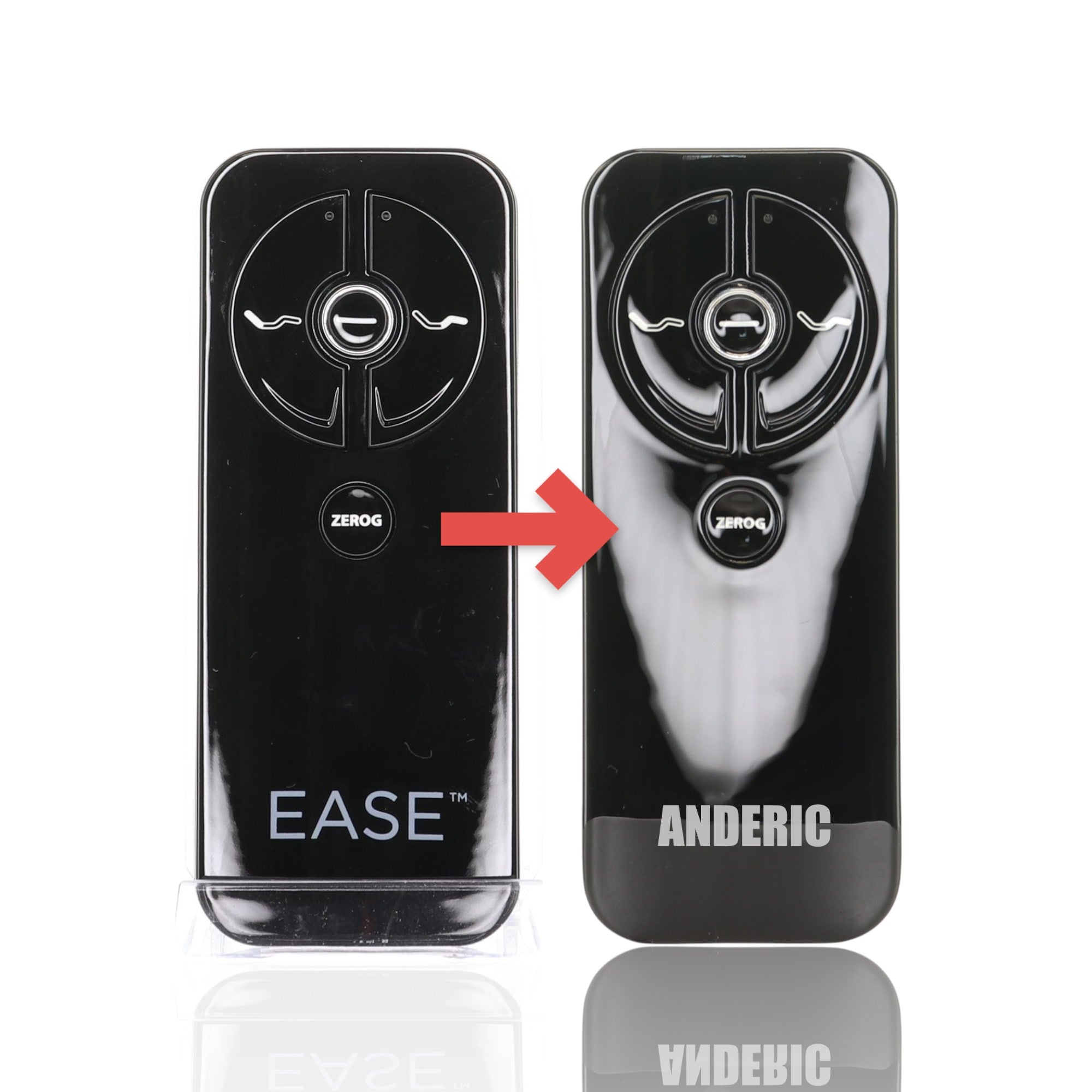 Anderic Substitute For Sealy RF368B EASE BLACK ERGO Adjustable Adjustable Bed Remote Control - JLDK.30.03.13 [RR399A]