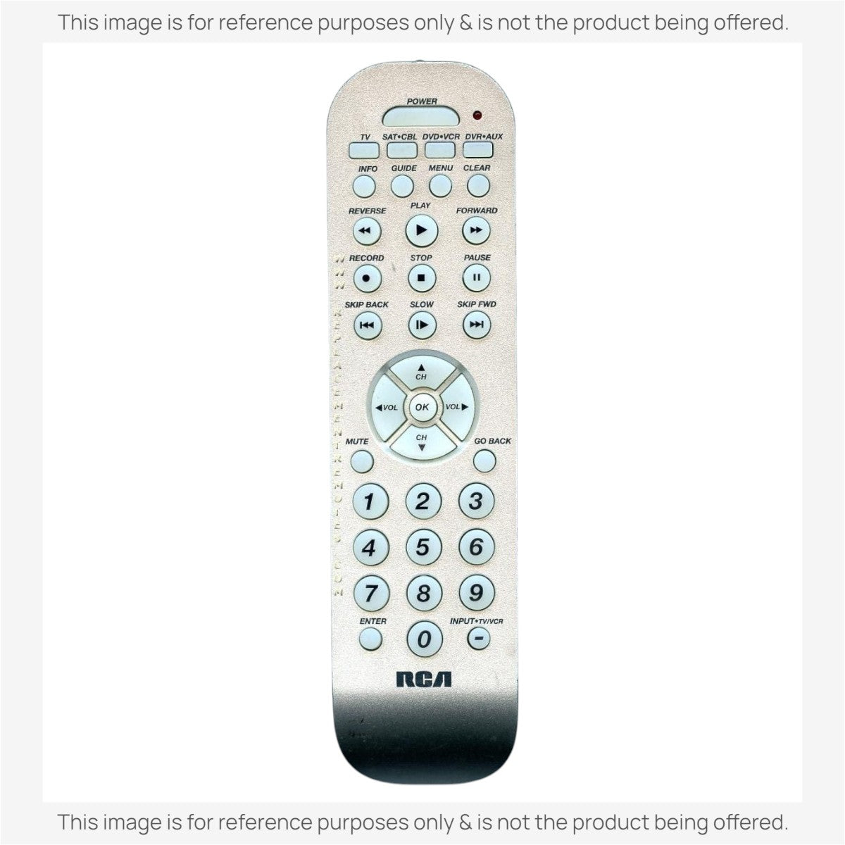 Anderic Substitute for RCA RCR4373 4-Device Universal Remote Control [RRU401]