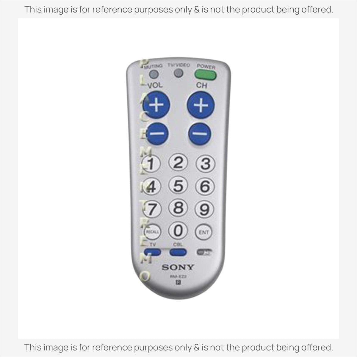 Anderic Substitute for Sony RM-EZ2 1-Device Universal Remote Control - RMEZ2 [RRH100]