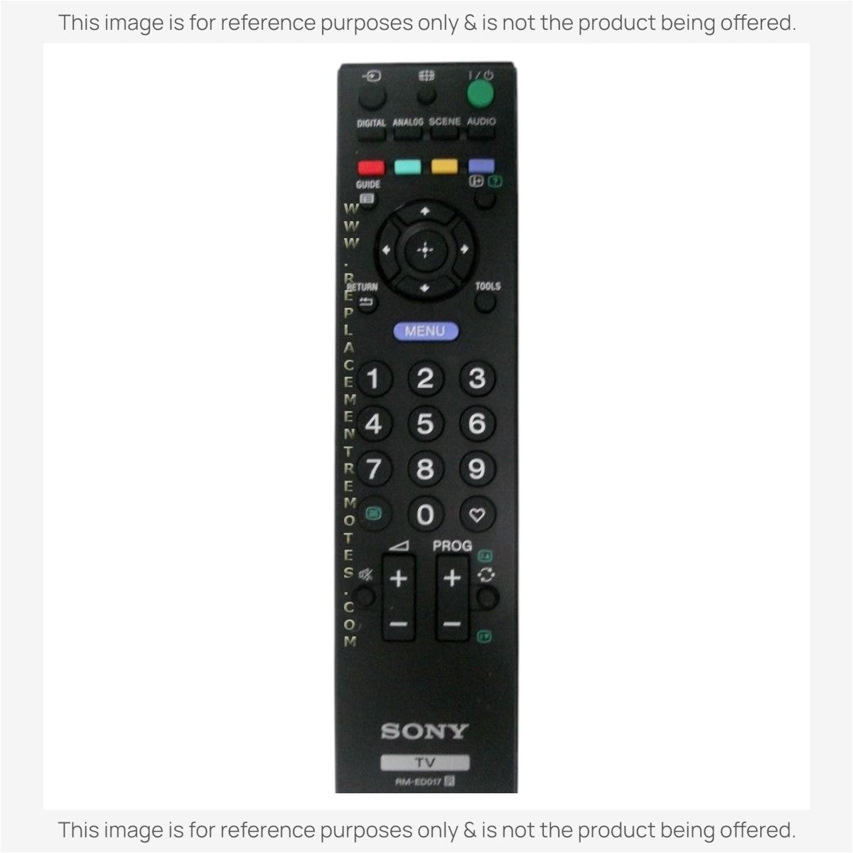 Anderic Substitute For Sony RM-ED017 TV Remote Control - RMED017 [RRYD023]