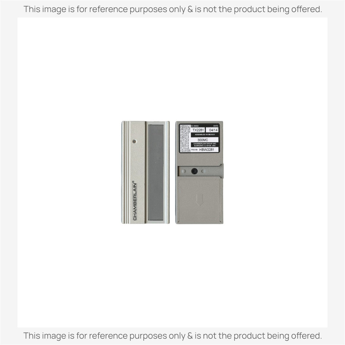 Anderic Substitute for LiftMaster 300MC Garage Door Opener dip switch 300mhz Garage Door Opener Remote Control [375UT-2button]