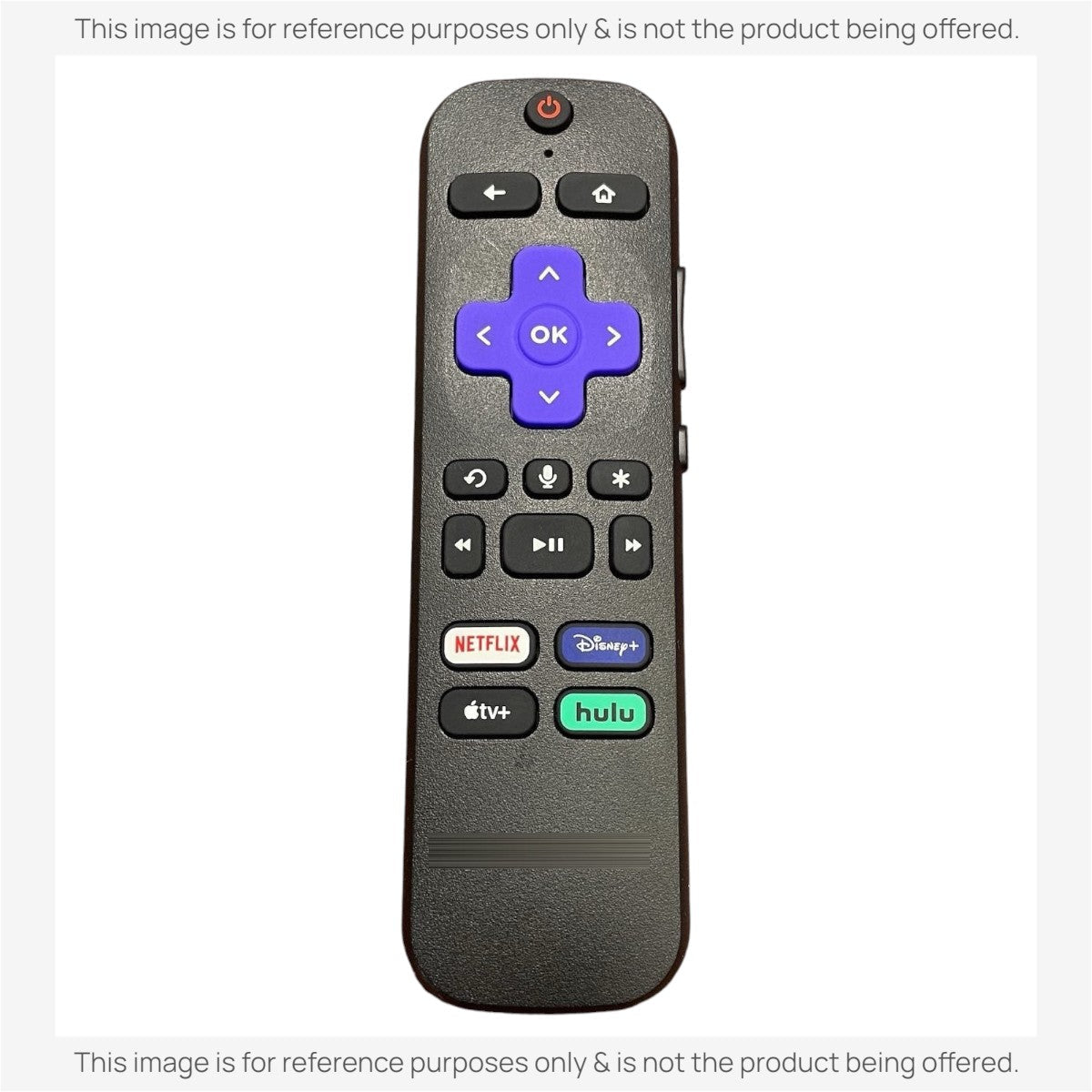 Anderic Substitute For TCL RCEL5 FOR ROKU with Voice TV Remote Control - RC-EL5, 21001-000011 [RCGZ1]