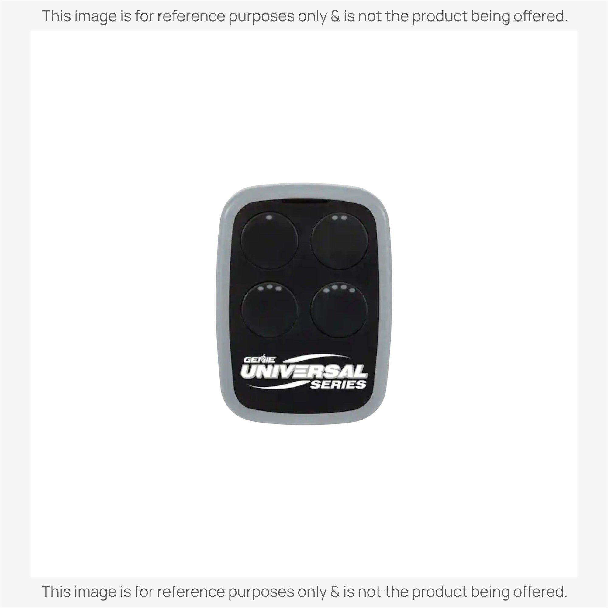 Anderic Substitute for Genie GU4TG-R Universal 4-Button with DIP and Learn Garage Door Opener Remote Control [375UT-3button]