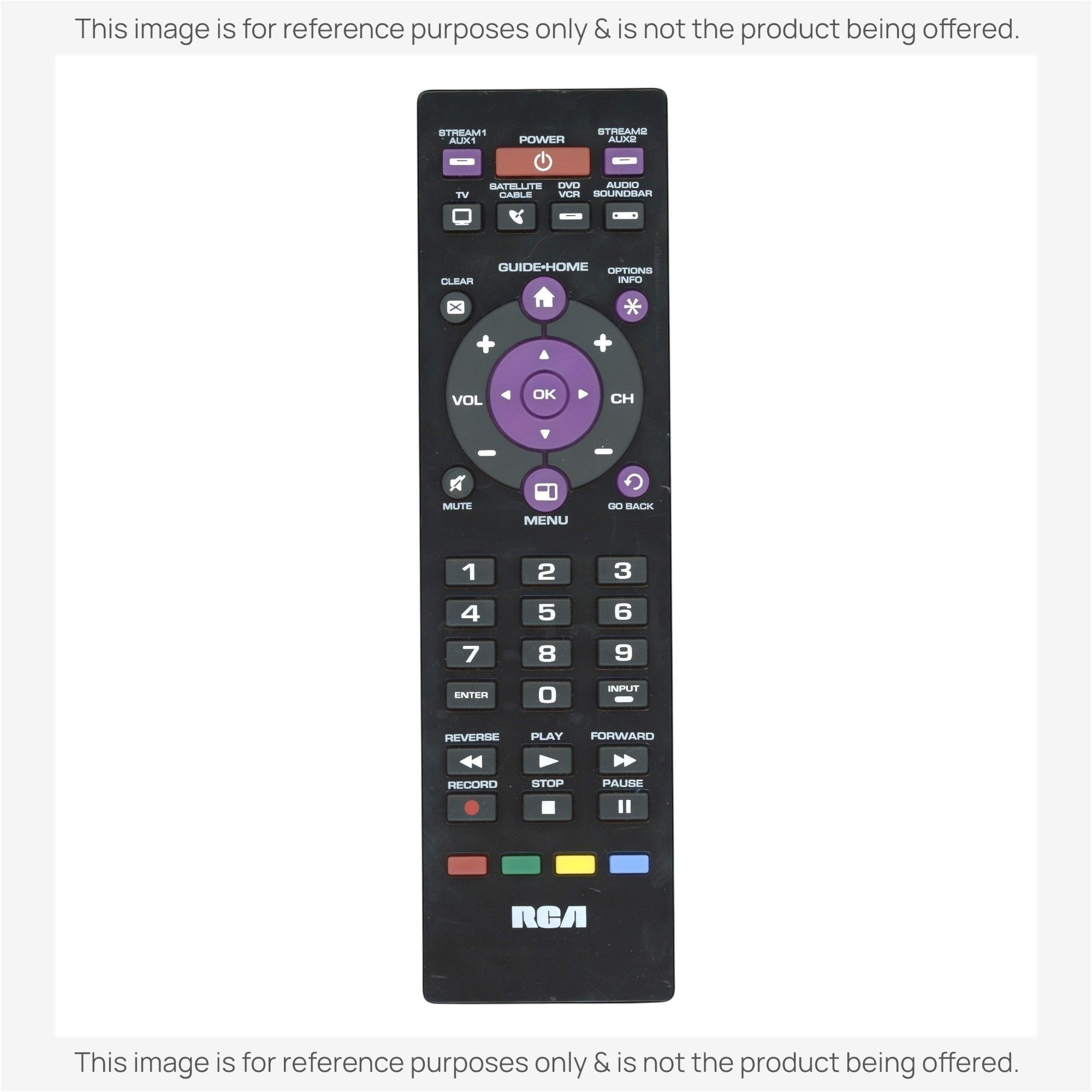 Anderic Substitute for RCA RCRPST06GR Advanced Universal Remote Control [RRU401]