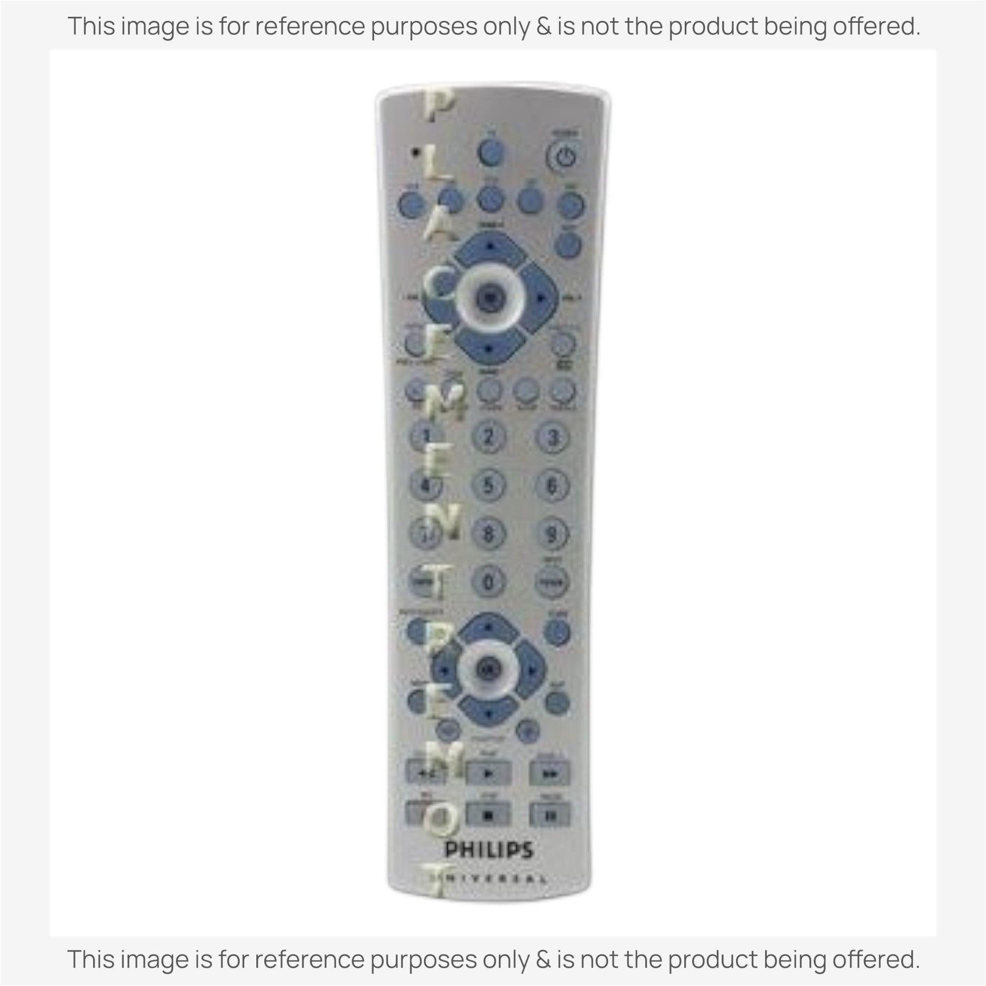 Anderic Substitute for Philips PM725S Advanced Universal Remote Control [RRU401]