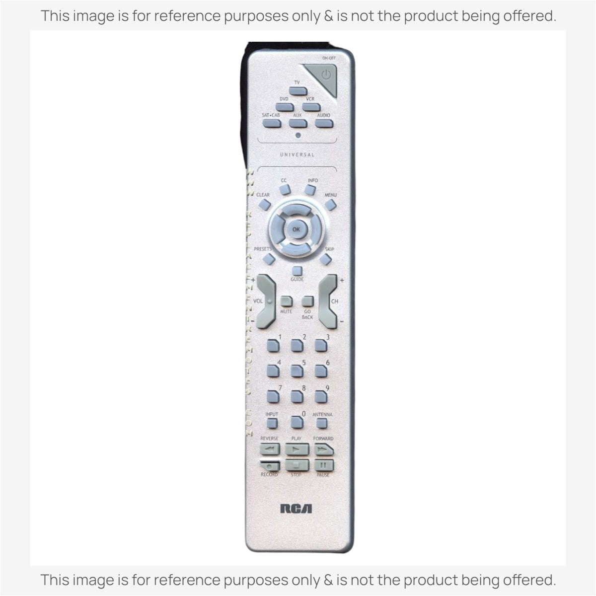 Anderic Substitute for RCA RCR615TFM1 Advanced Universal Remote Control [RRU401]